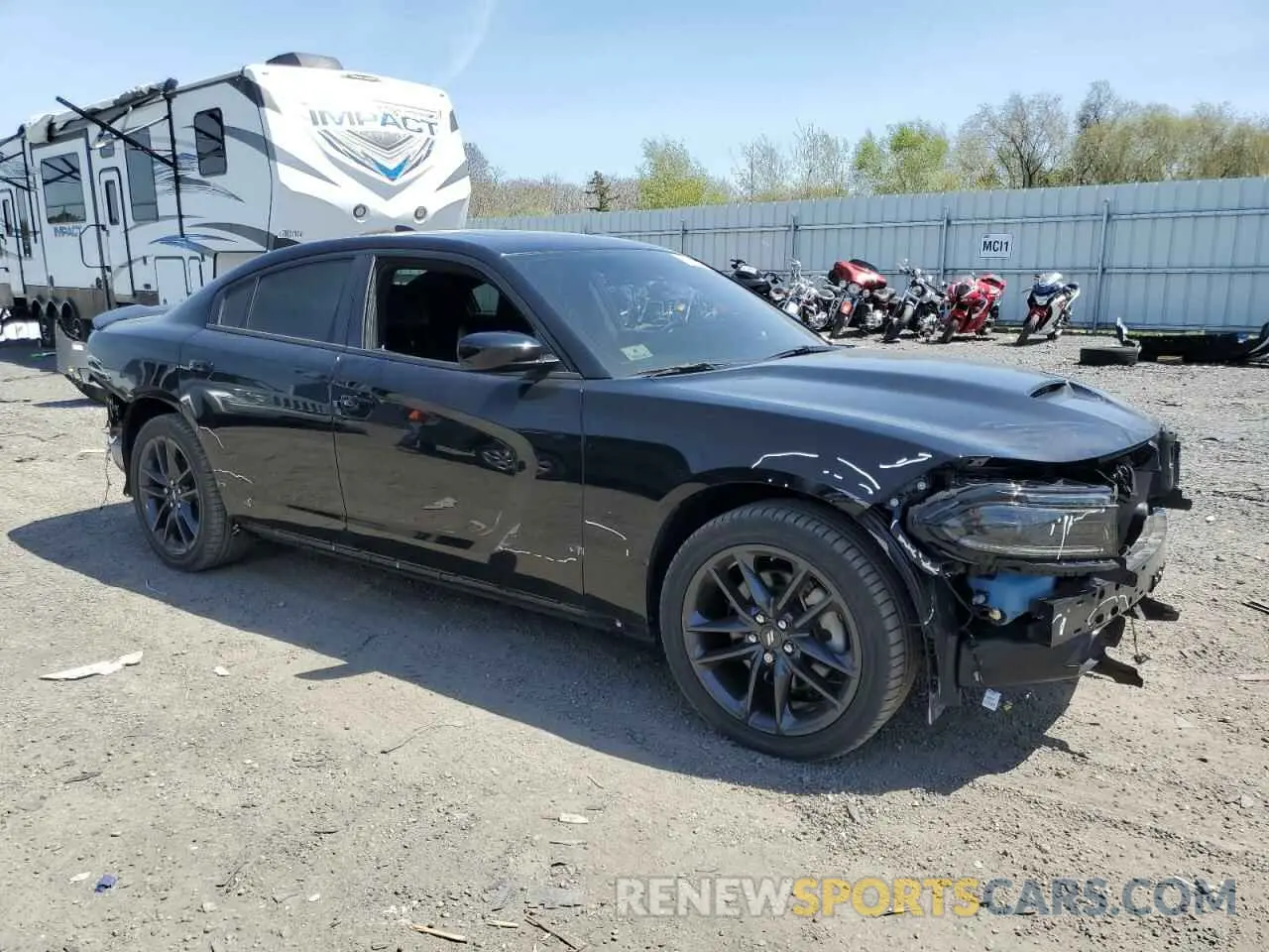4 Photograph of a damaged car 2C3CDXMG9PH616520 DODGE CHARGER 2023