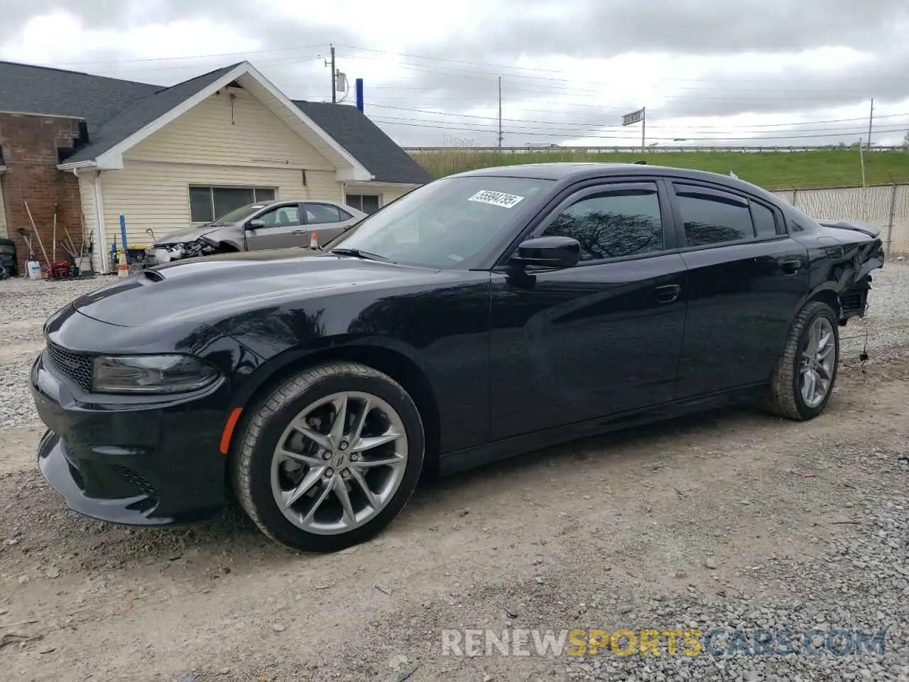 1 Photograph of a damaged car 2C3CDXMGXPH555811 DODGE CHARGER 2023
