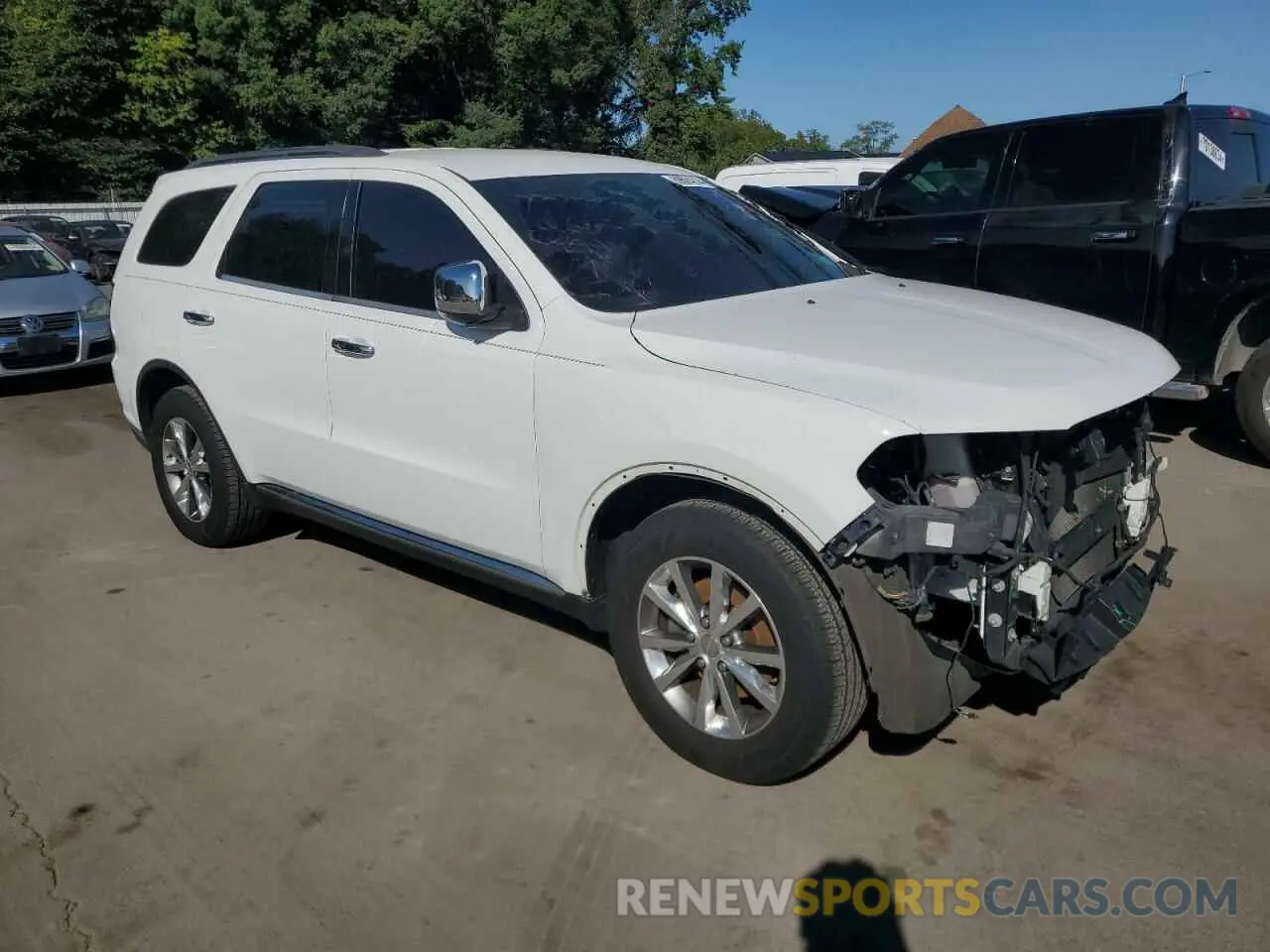 4 Photograph of a damaged car 1C4RDHDG2FC200595 DODGE DURANGO 2015