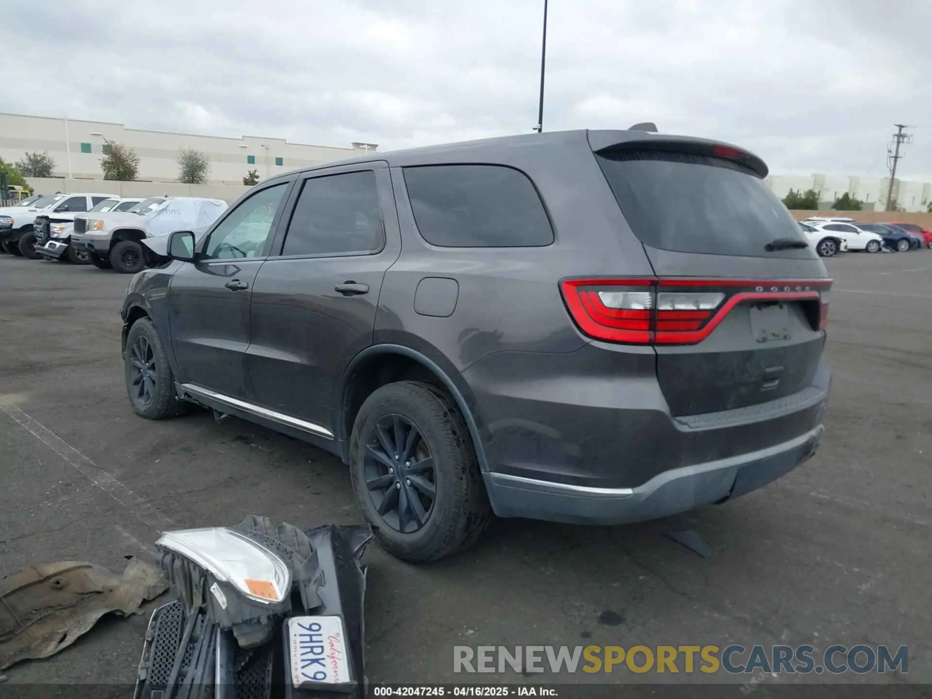 15 Photograph of a damaged car 1C4RDHAG0KC575352 DODGE DURANGO 2019