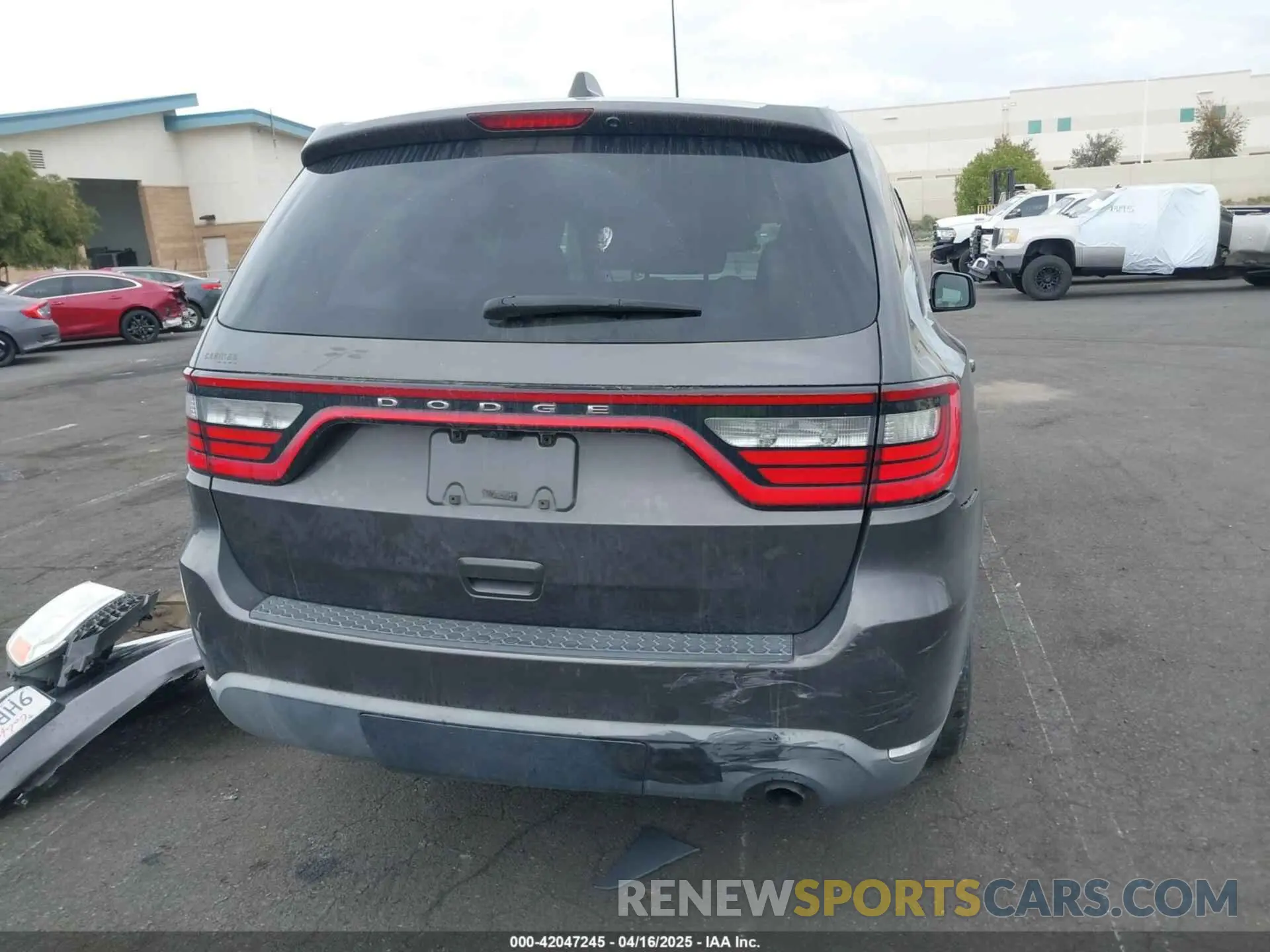 17 Photograph of a damaged car 1C4RDHAG0KC575352 DODGE DURANGO 2019