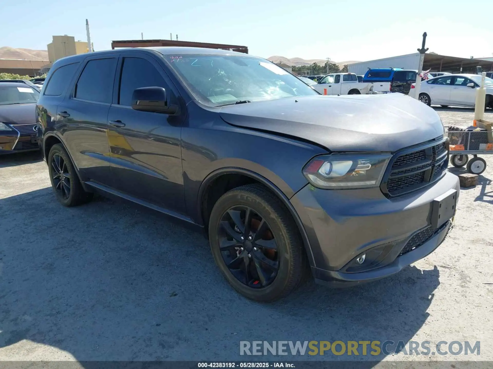 1 Photograph of a damaged car 1C4RDHAG3KC632286 DODGE DURANGO 2019