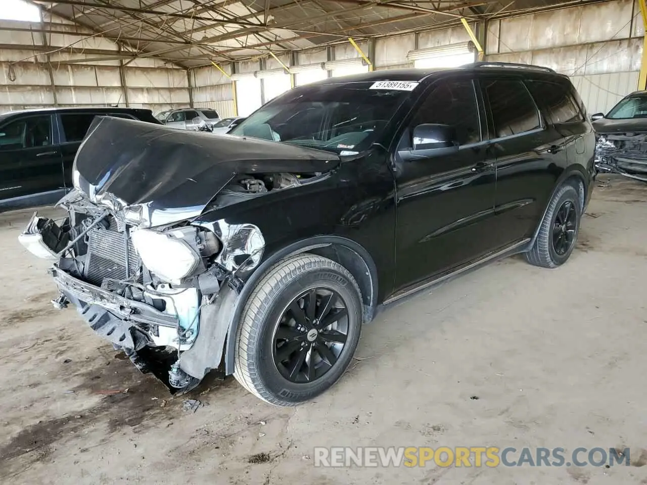 1 Photograph of a damaged car 1C4RDHAG4KC764568 DODGE DURANGO 2019