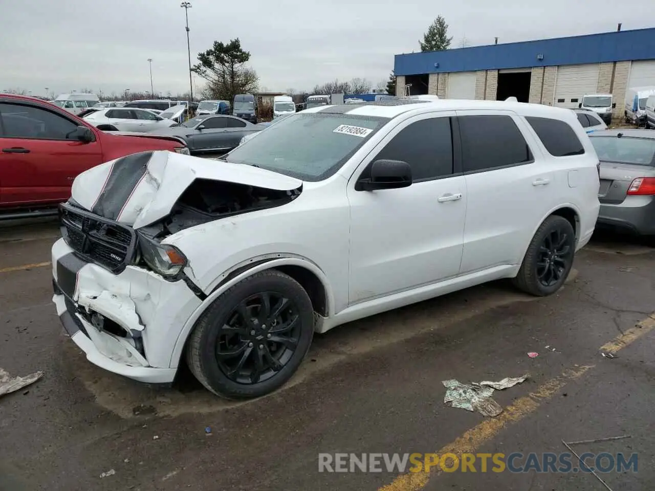1 Photograph of a damaged car 1C4RDHAG5KC573578 DODGE DURANGO 2019