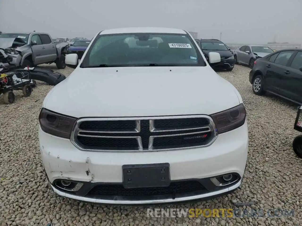 5 Photograph of a damaged car 1C4RDHAG5KC754910 DODGE DURANGO 2019