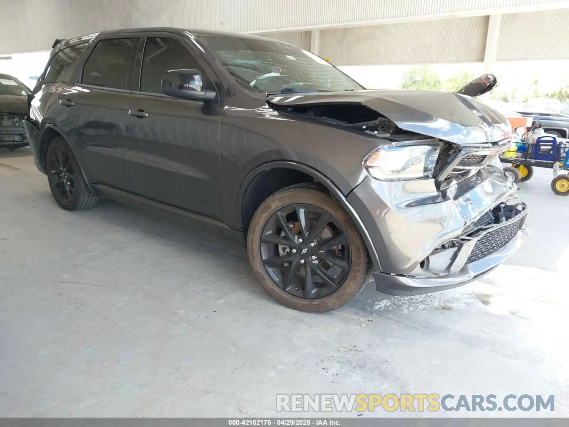 1 Photograph of a damaged car 1C4RDHAG5KC847474 DODGE DURANGO 2019