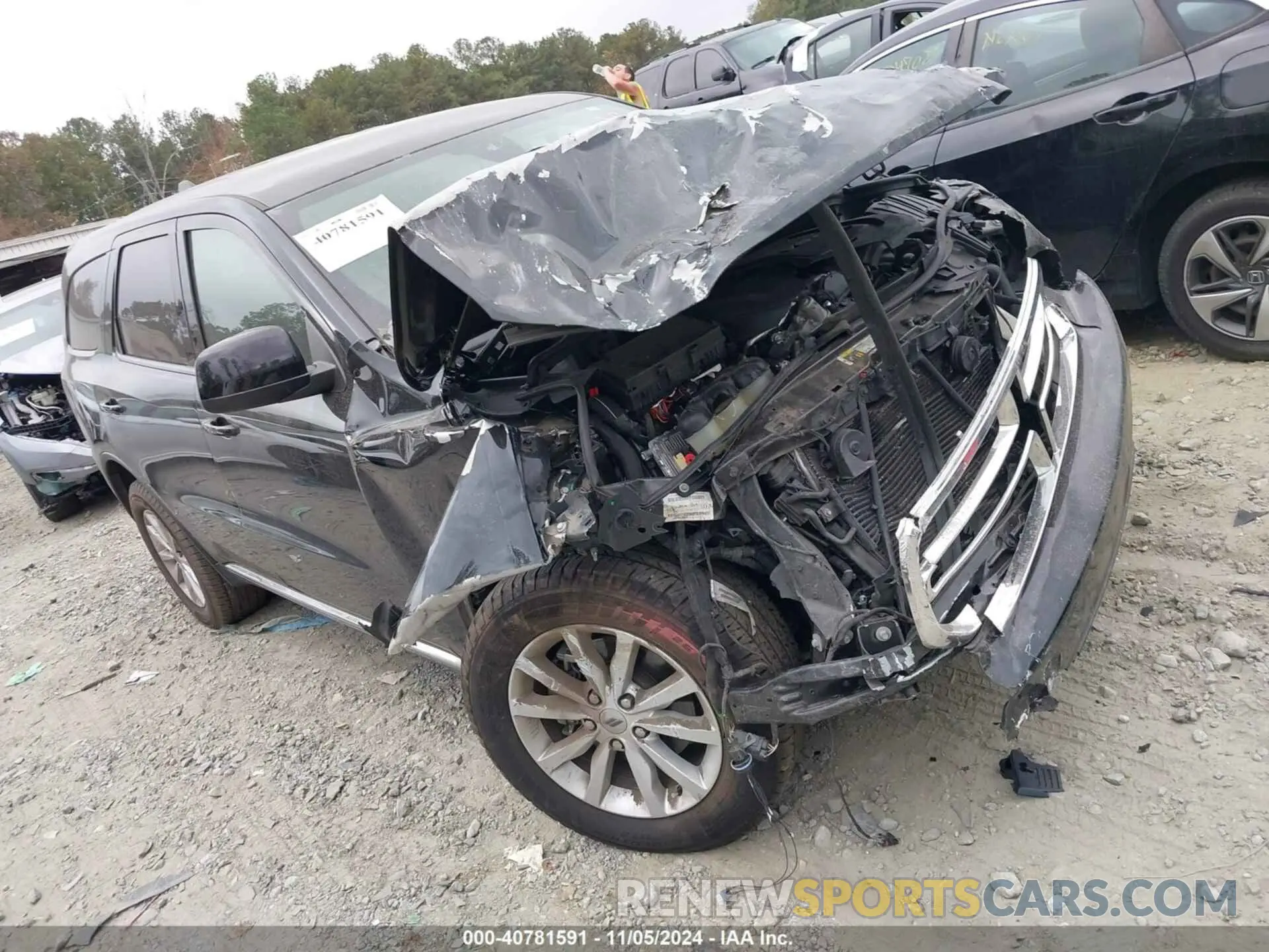 1 Photograph of a damaged car 1C4RDHAG8KC659256 DODGE DURANGO 2019