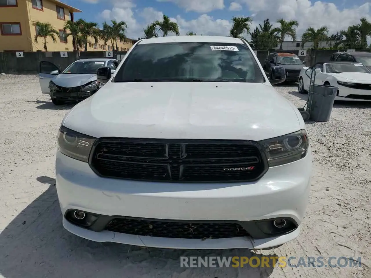 5 Photograph of a damaged car 1C4RDHAG9KC573292 DODGE DURANGO 2019