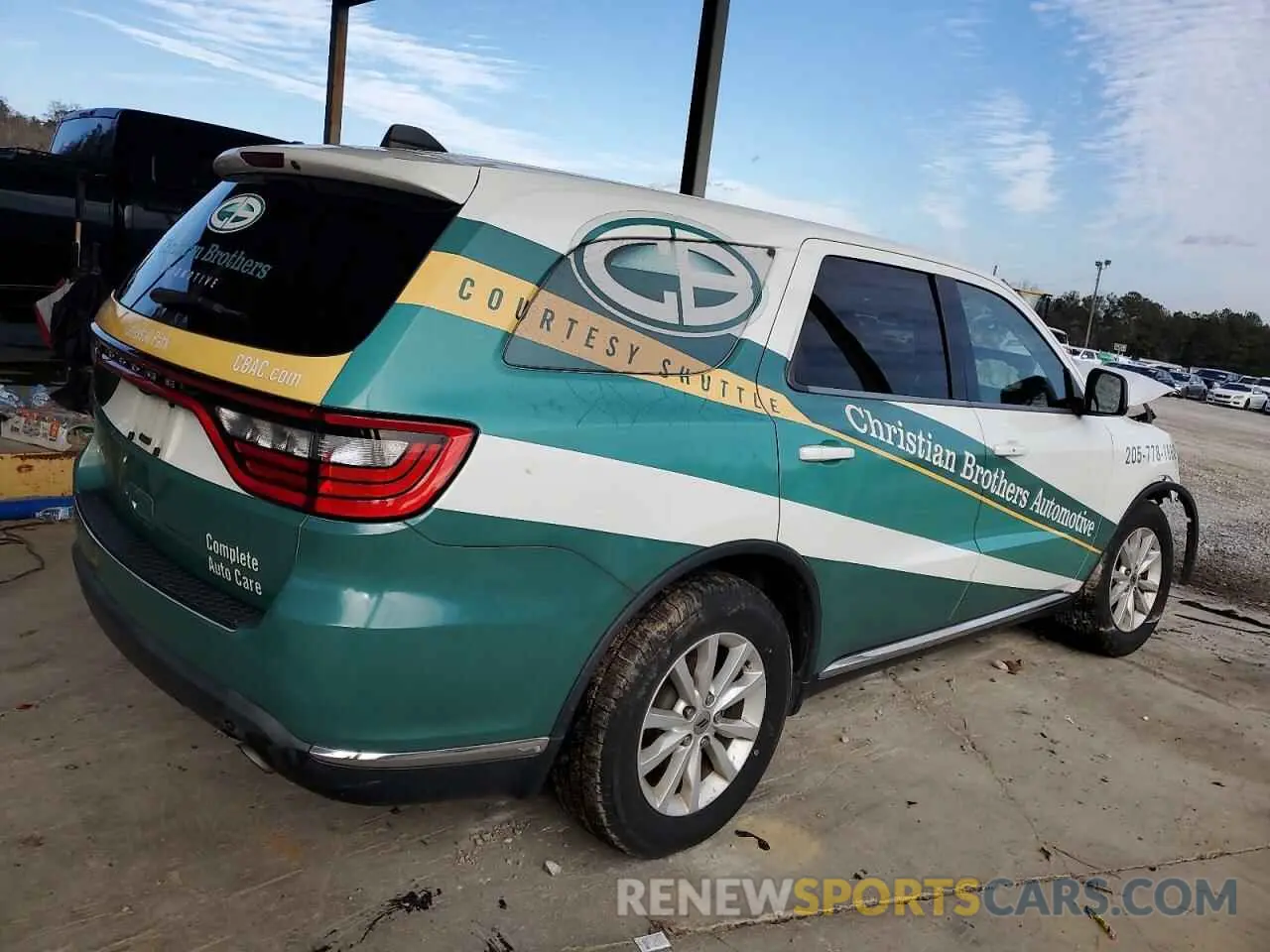 3 Photograph of a damaged car 1C4RDHAGXKC711115 DODGE DURANGO 2019