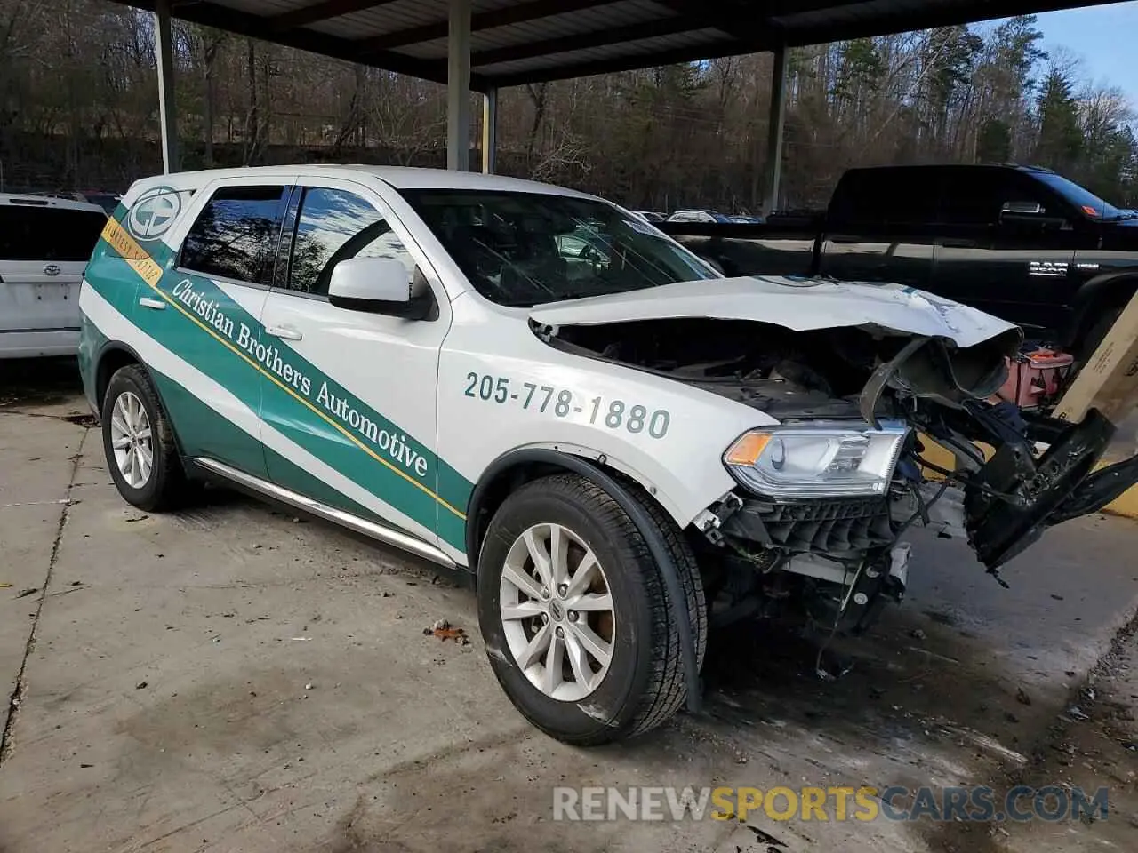 4 Photograph of a damaged car 1C4RDHAGXKC711115 DODGE DURANGO 2019