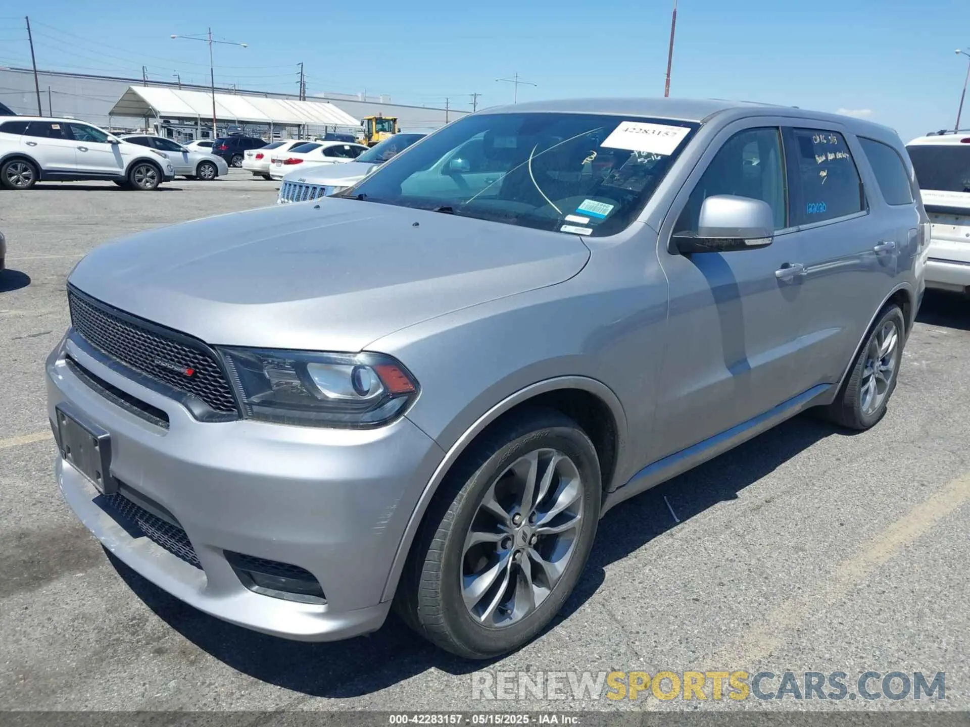 2 Photograph of a damaged car 1C4RDHDG0KC684454 DODGE DURANGO 2019