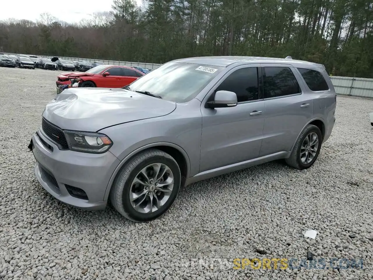 1 Photograph of a damaged car 1C4RDHDG0KC721180 DODGE DURANGO 2019