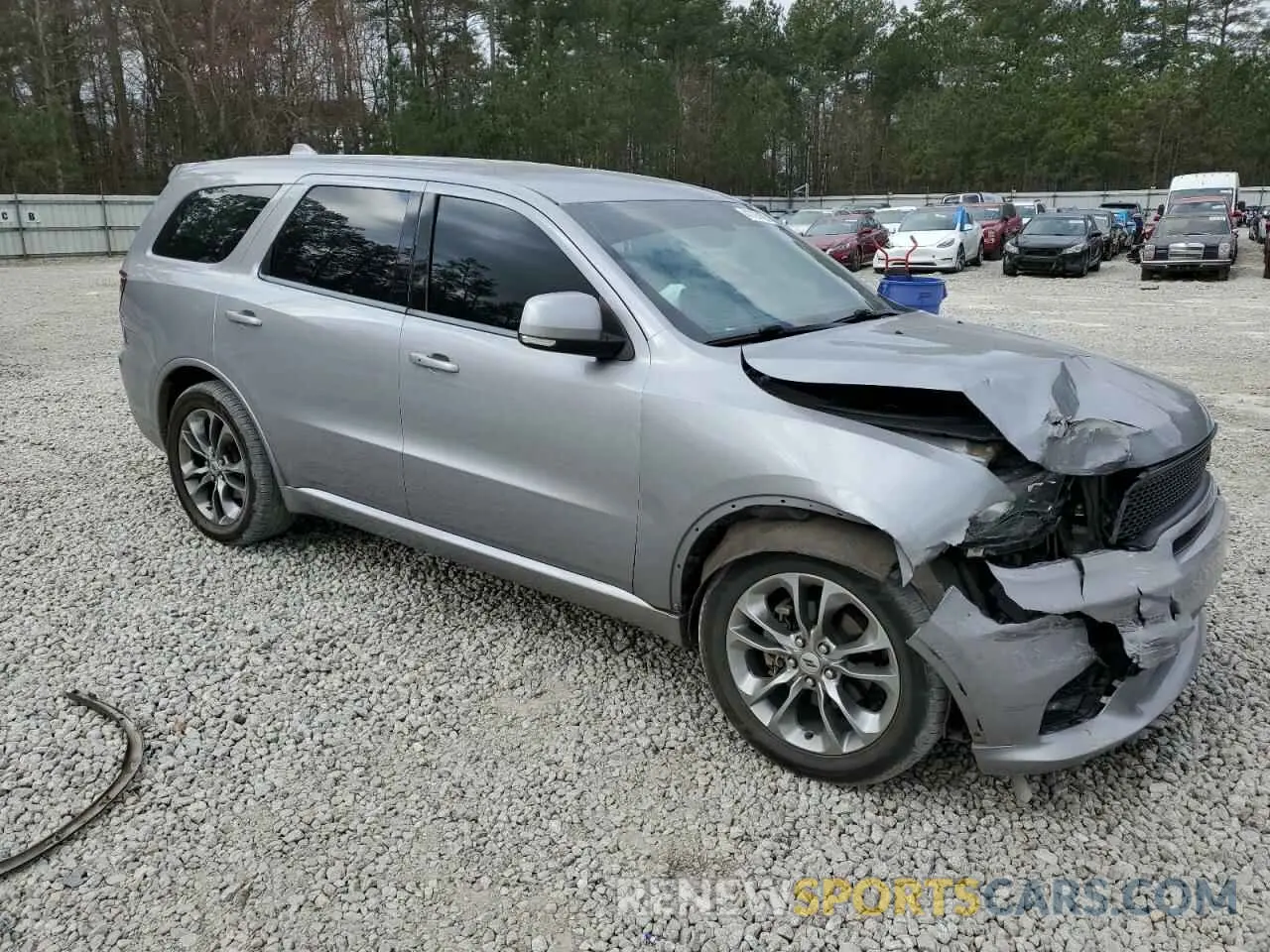 4 Photograph of a damaged car 1C4RDHDG0KC721180 DODGE DURANGO 2019