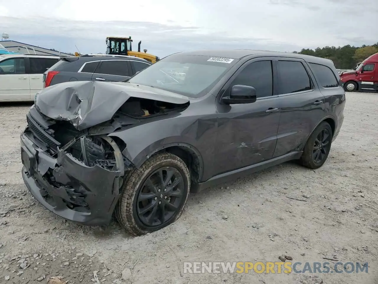 1 Photograph of a damaged car 1C4RDHDG0KC721633 DODGE DURANGO 2019