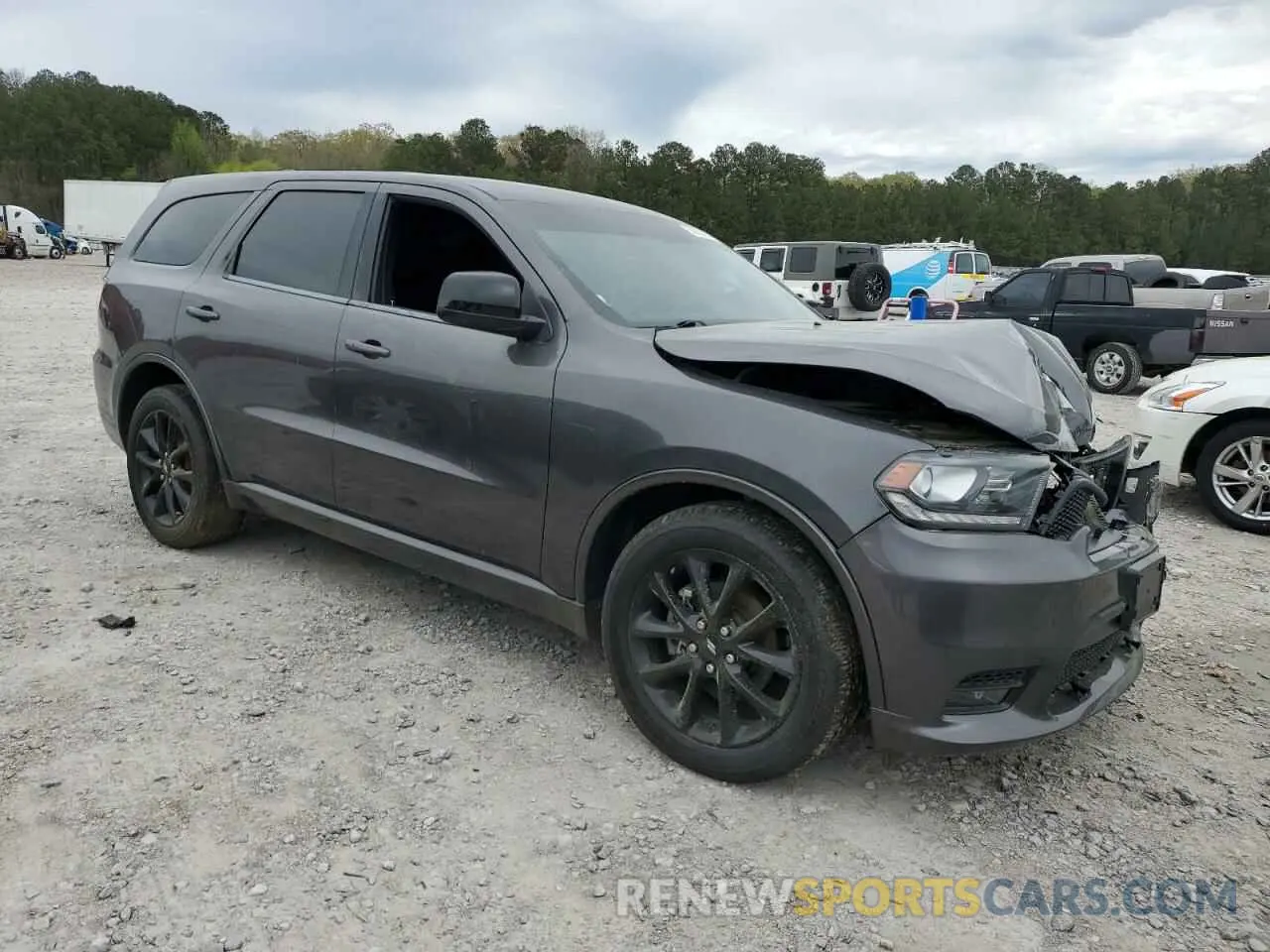 4 Photograph of a damaged car 1C4RDHDG0KC721633 DODGE DURANGO 2019