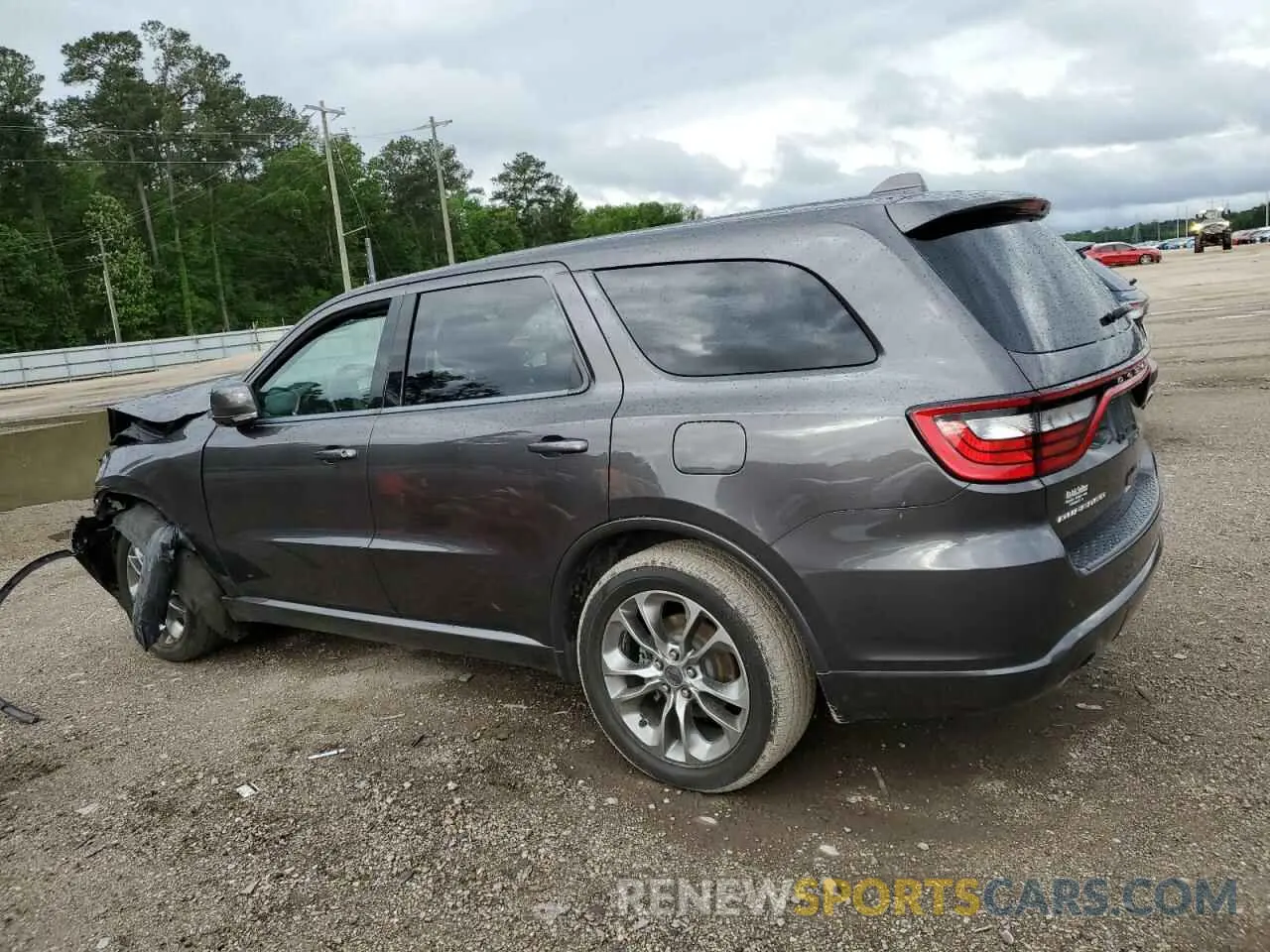 2 Photograph of a damaged car 1C4RDHDG0KC803197 DODGE DURANGO 2019