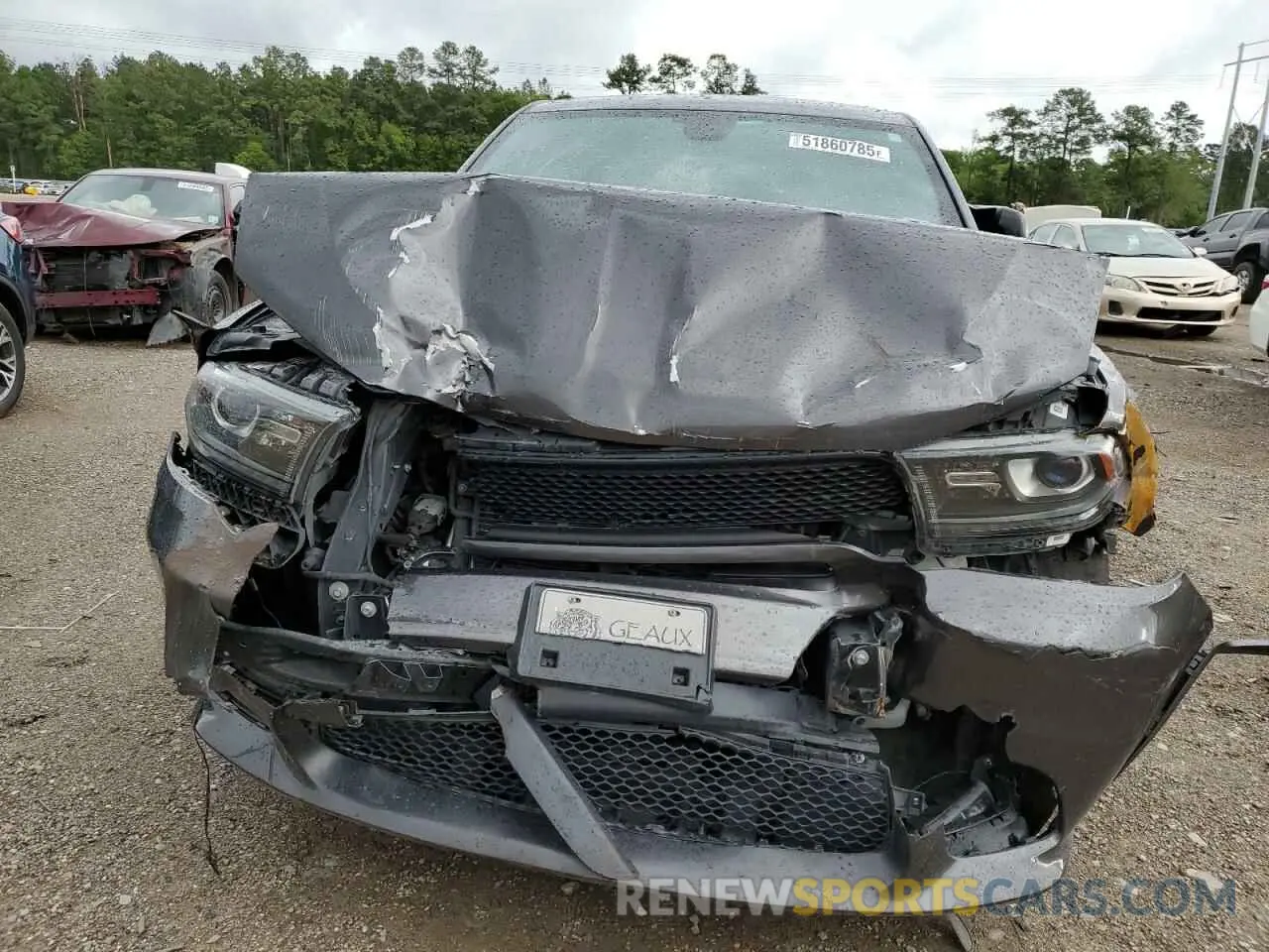 5 Photograph of a damaged car 1C4RDHDG0KC803197 DODGE DURANGO 2019