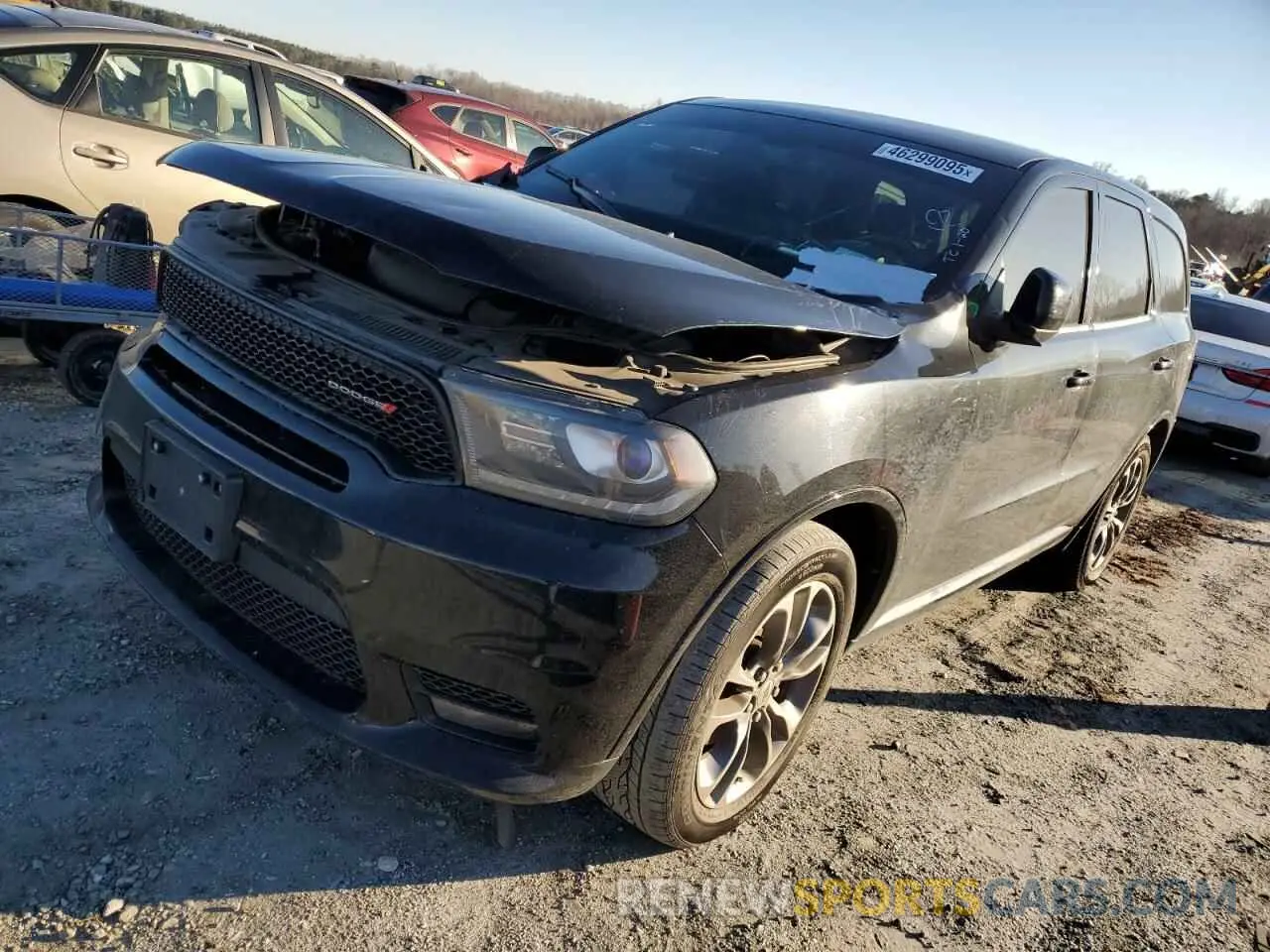 1 Photograph of a damaged car 1C4RDHDG1KC769447 DODGE DURANGO 2019