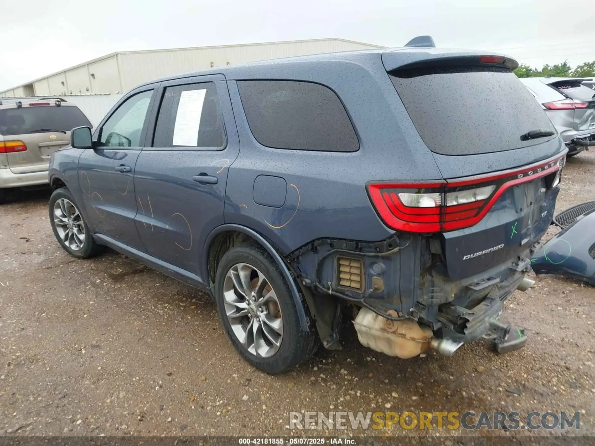 3 Photograph of a damaged car 1C4RDHDG2KC779596 DODGE DURANGO 2019