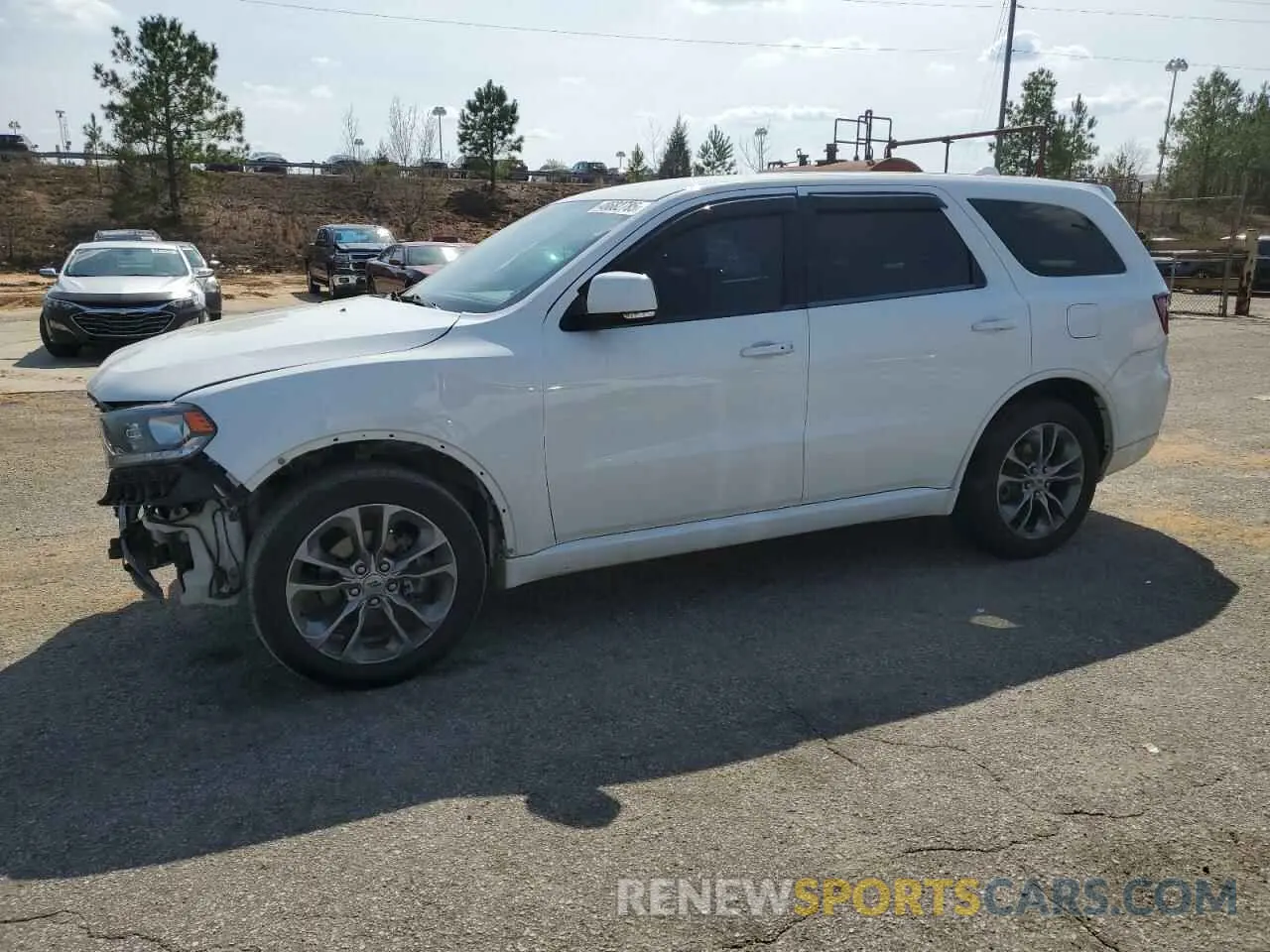 1 Photograph of a damaged car 1C4RDHDG4KC647469 DODGE DURANGO 2019