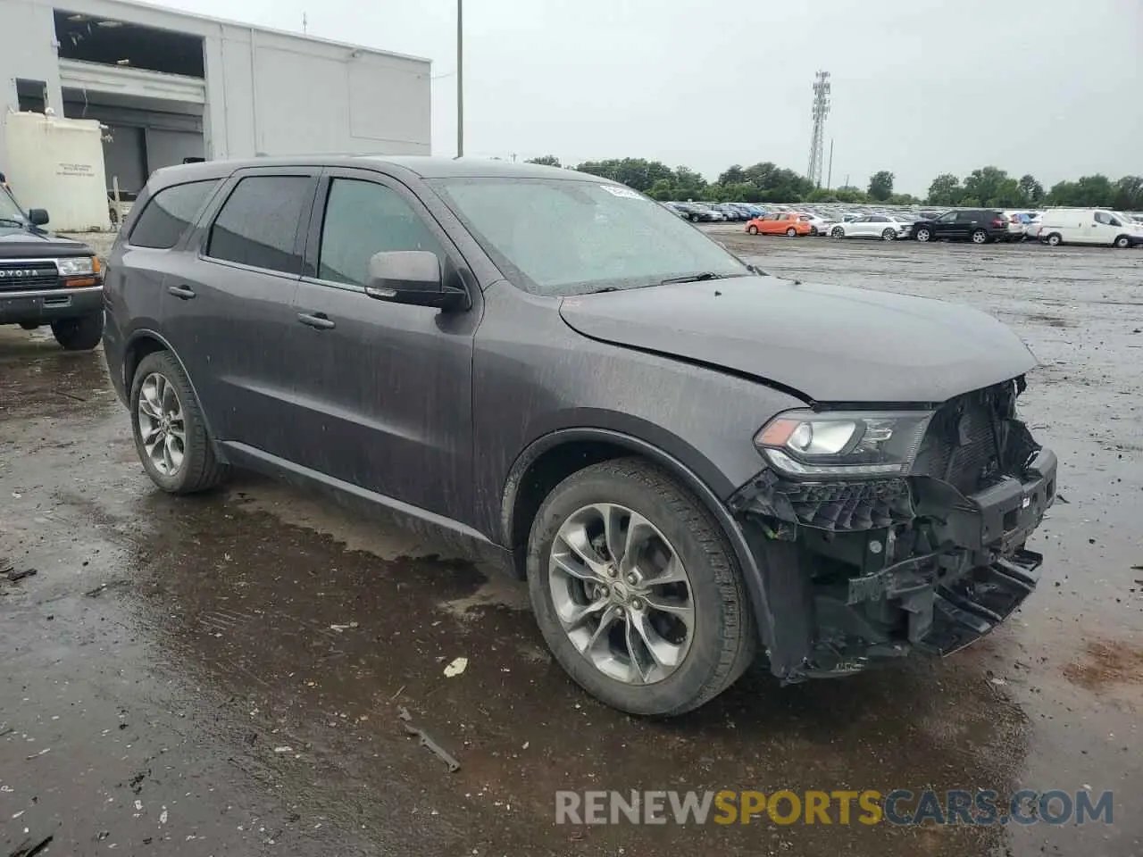 4 Photograph of a damaged car 1C4RDHDG4KC721361 DODGE DURANGO 2019