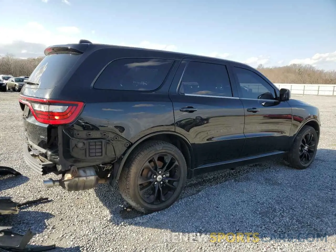 3 Photograph of a damaged car 1C4RDHDG5KC806256 DODGE DURANGO 2019