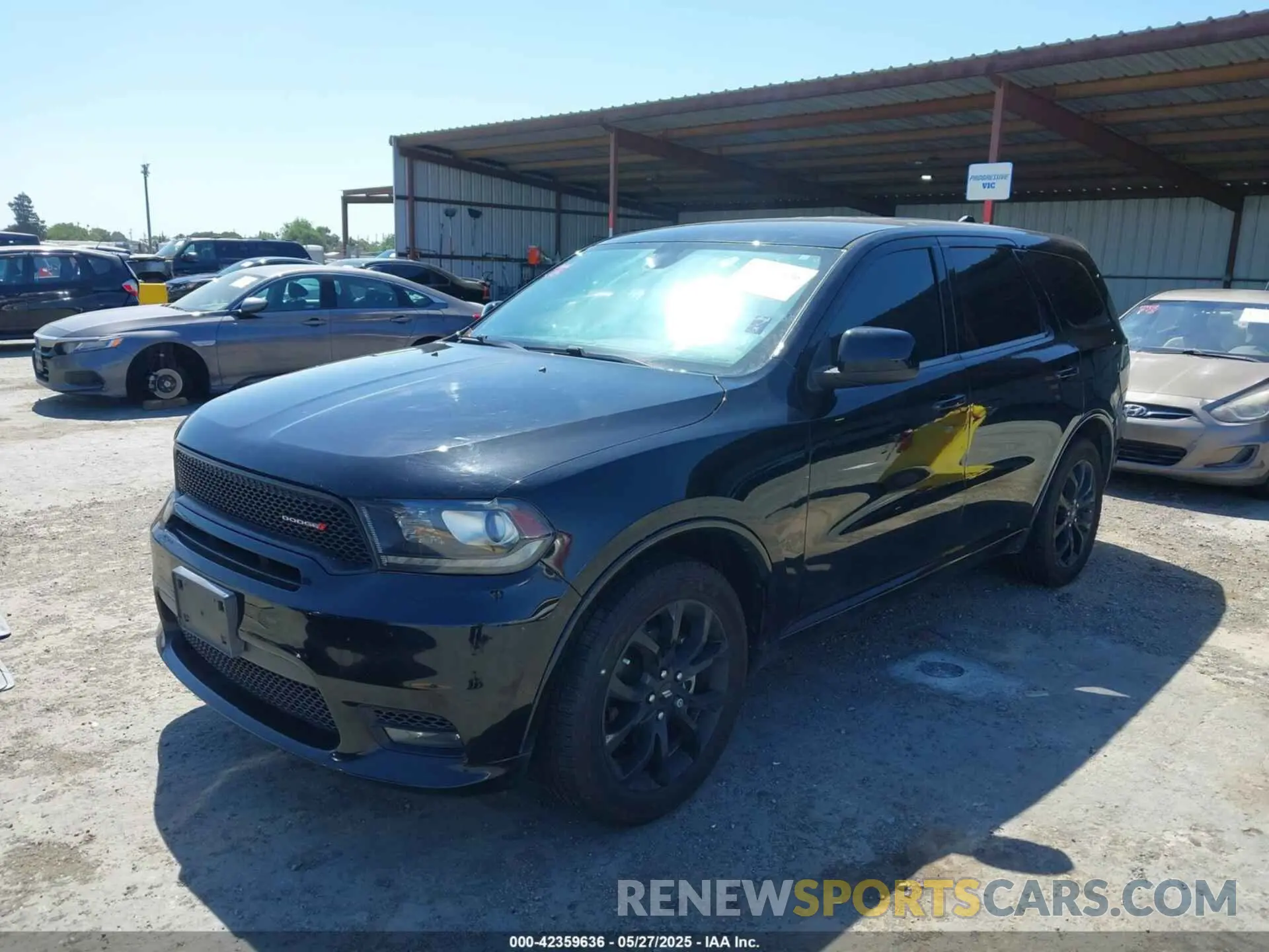2 Photograph of a damaged car 1C4RDHDG6KC534865 DODGE DURANGO 2019