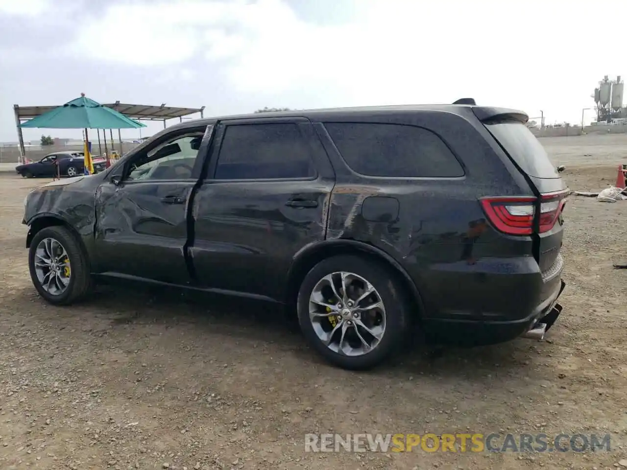 2 Photograph of a damaged car 1C4RDHDG6KC675998 DODGE DURANGO 2019