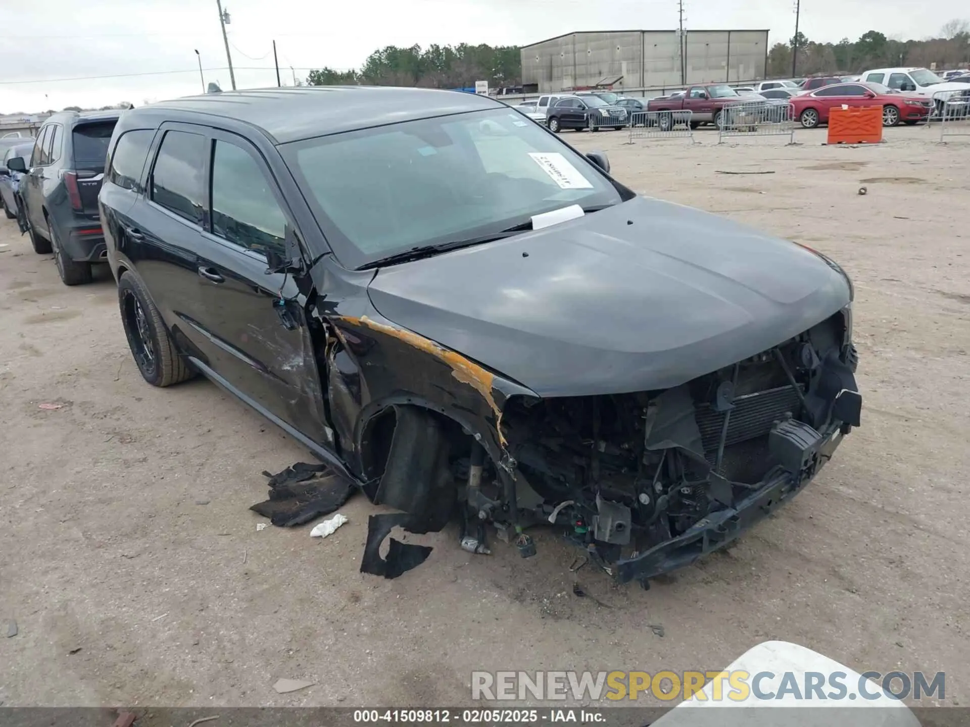 1 Photograph of a damaged car 1C4RDHDG6KC721278 DODGE DURANGO 2019