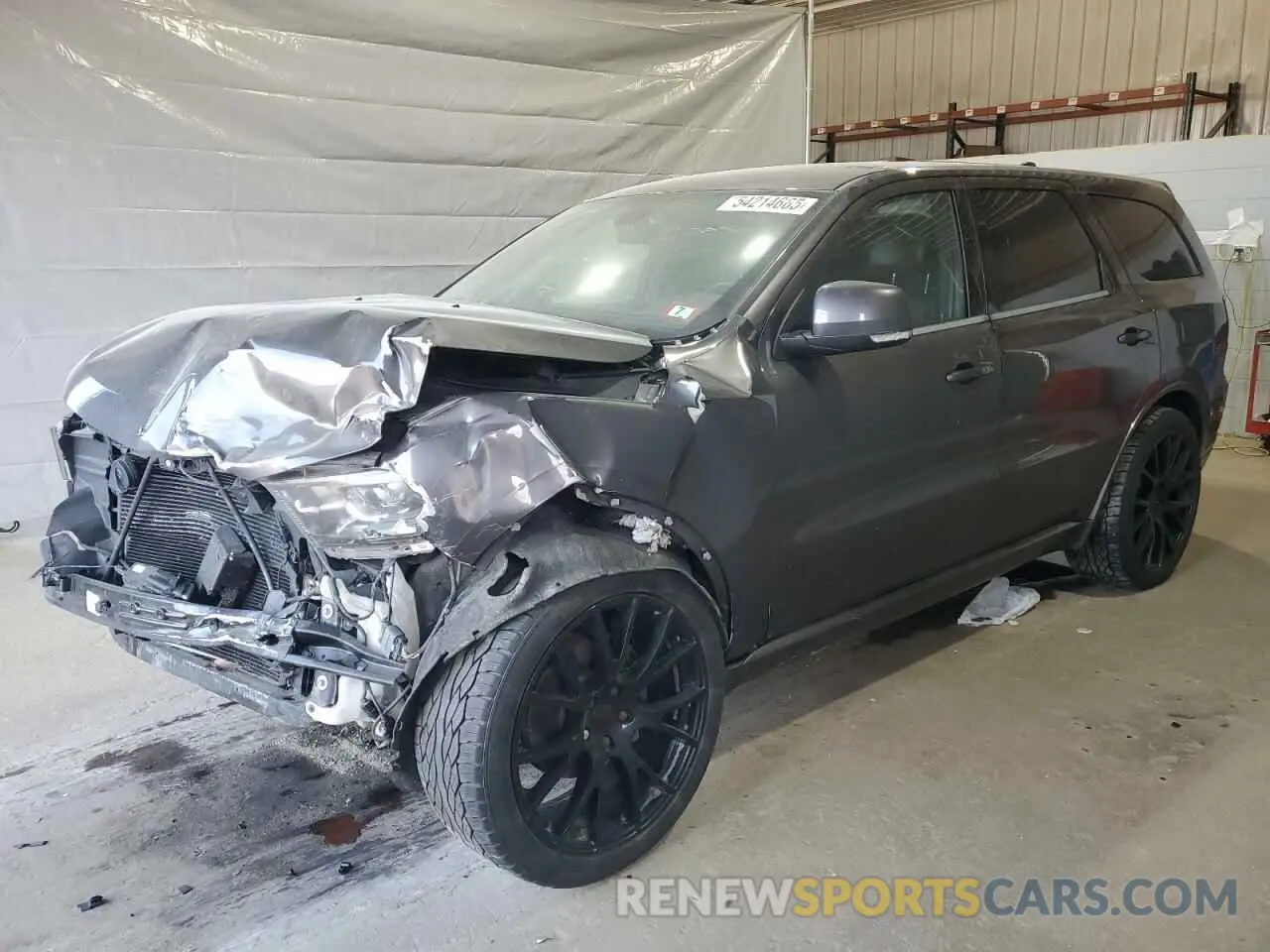 1 Photograph of a damaged car 1C4RDHDG7KC549701 DODGE DURANGO 2019