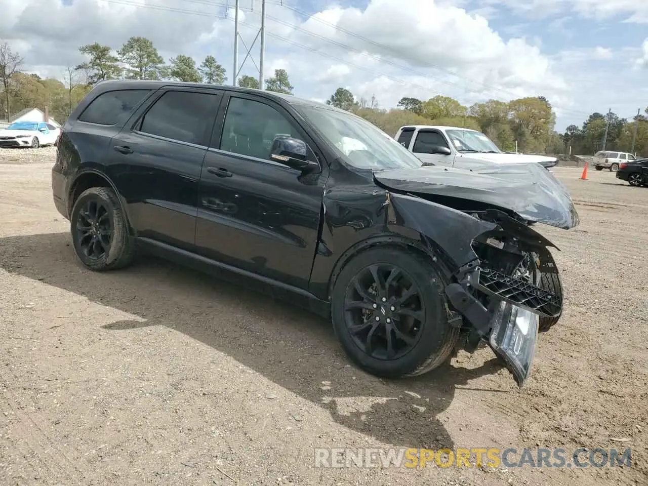 4 Photograph of a damaged car 1C4RDHDG7KC803097 DODGE DURANGO 2019