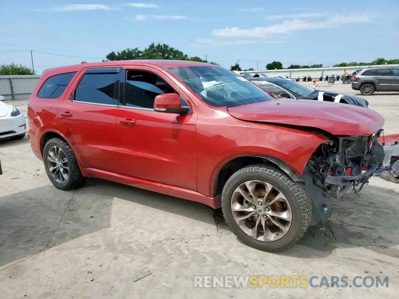 4 Photograph of a damaged car 1C4RDHDG8KC650407 DODGE DURANGO 2019