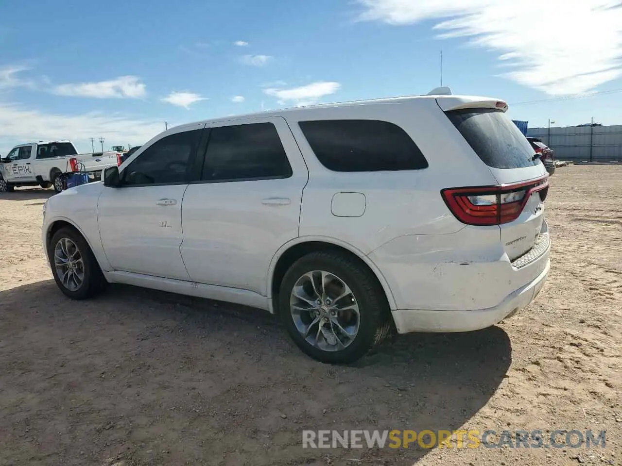 2 Photograph of a damaged car 1C4RDHDG8KC650701 DODGE DURANGO 2019