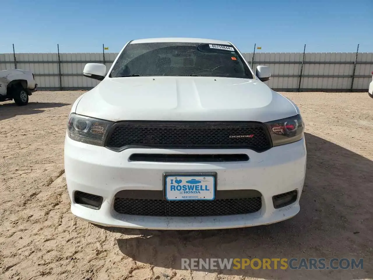 5 Photograph of a damaged car 1C4RDHDG8KC650701 DODGE DURANGO 2019