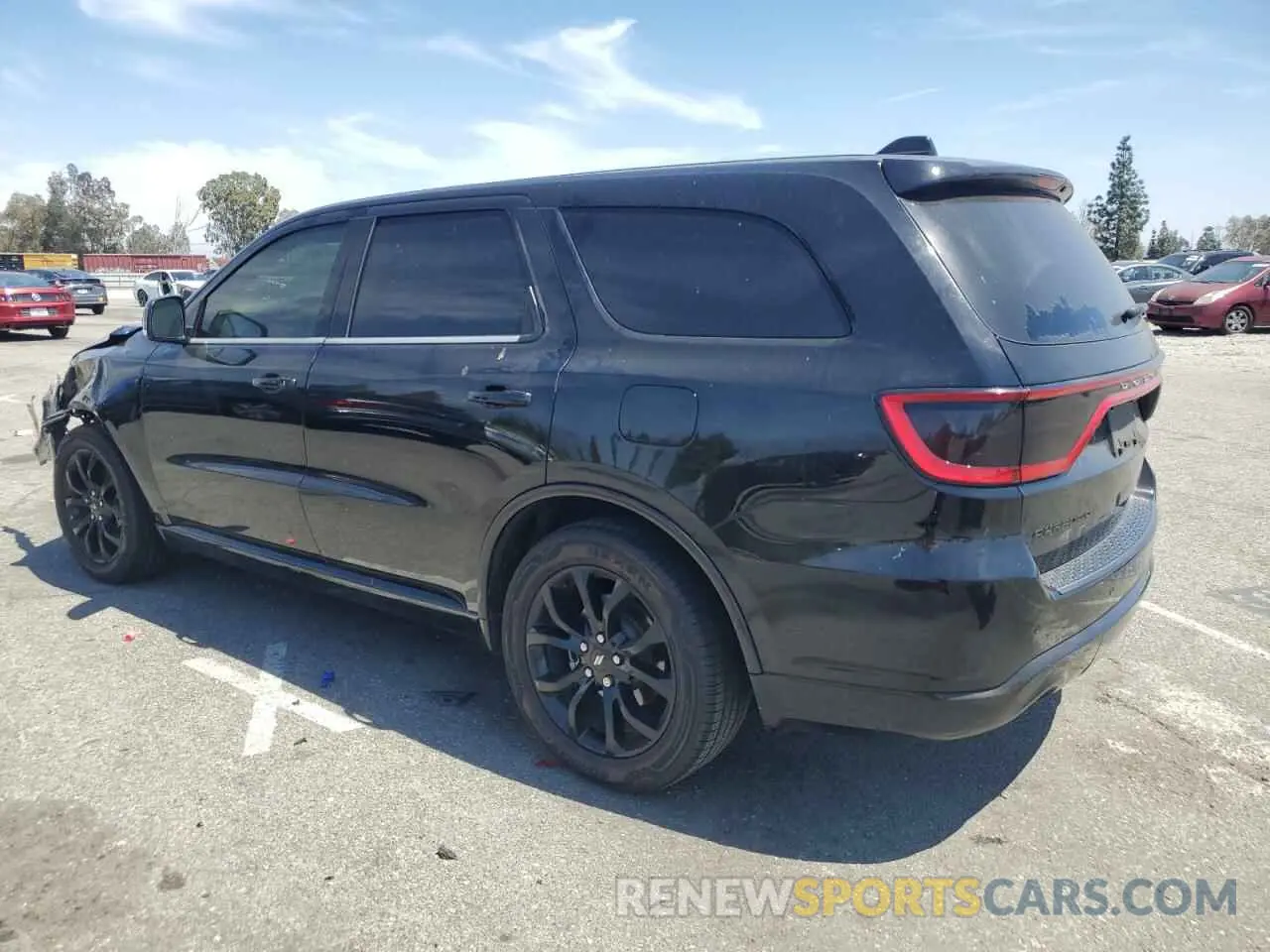 2 Photograph of a damaged car 1C4RDHDG8KC820409 DODGE DURANGO 2019