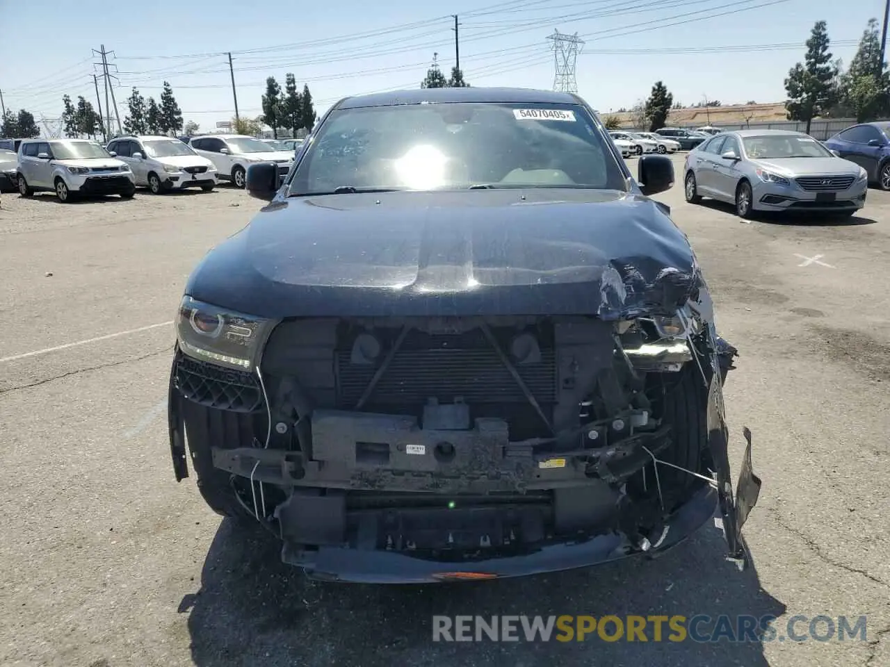 5 Photograph of a damaged car 1C4RDHDG8KC820409 DODGE DURANGO 2019