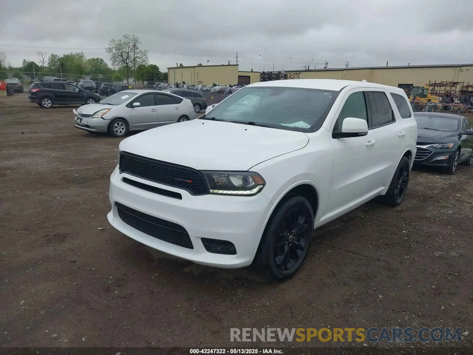 2 Photograph of a damaged car 1C4RDHDG9KC556987 DODGE DURANGO 2019