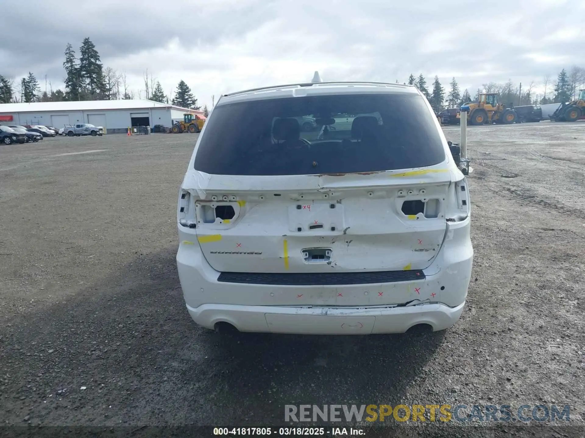 17 Photograph of a damaged car 1C4RDHDG9KC803201 DODGE DURANGO 2019
