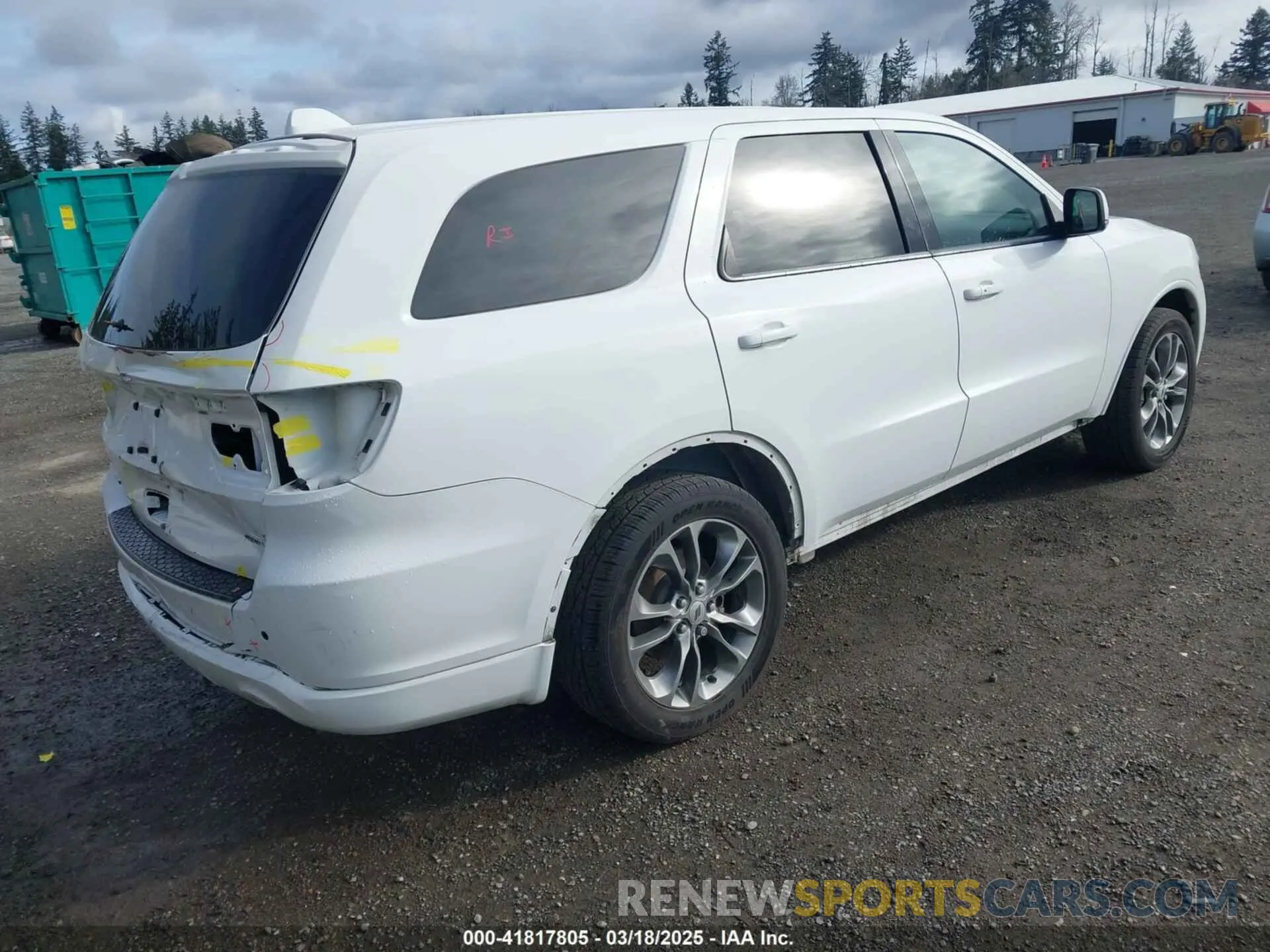 4 Photograph of a damaged car 1C4RDHDG9KC803201 DODGE DURANGO 2019