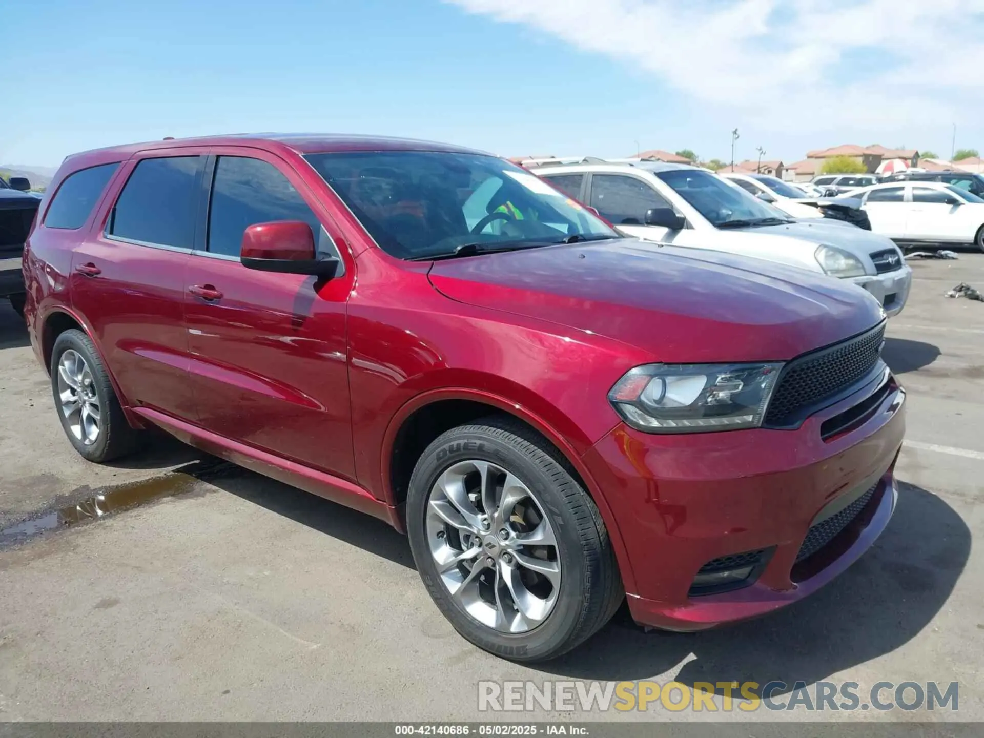 1 Photograph of a damaged car 1C4RDHDGXKC582353 DODGE DURANGO 2019