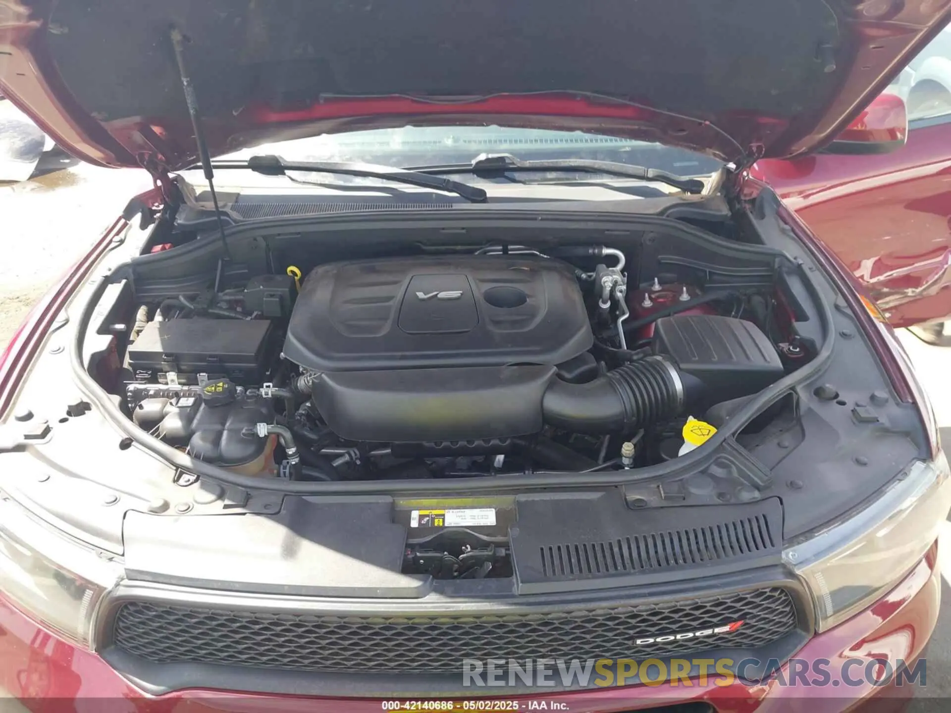 10 Photograph of a damaged car 1C4RDHDGXKC582353 DODGE DURANGO 2019