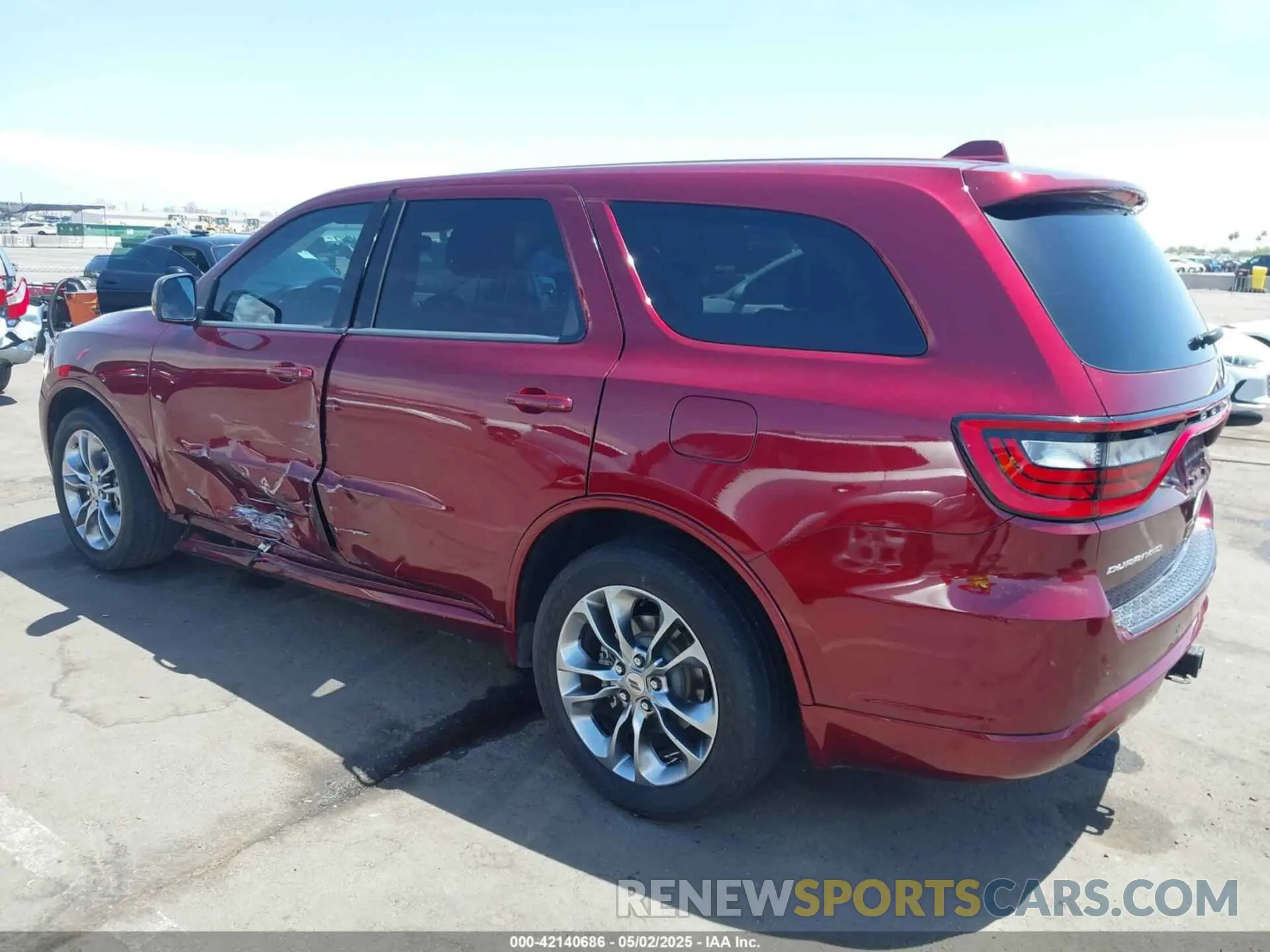 3 Photograph of a damaged car 1C4RDHDGXKC582353 DODGE DURANGO 2019