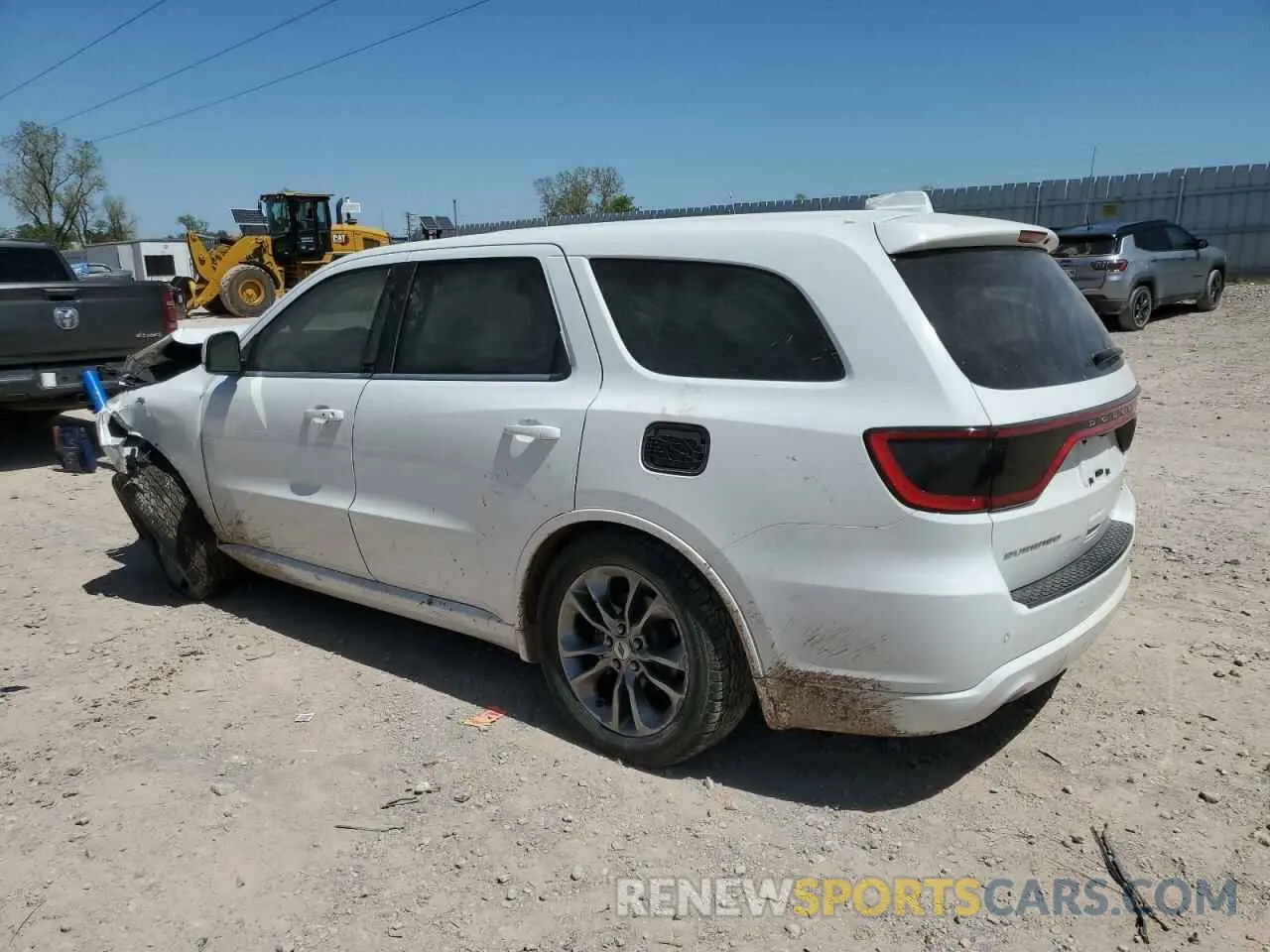 2 Photograph of a damaged car 1C4RDHDGXKC650425 DODGE DURANGO 2019