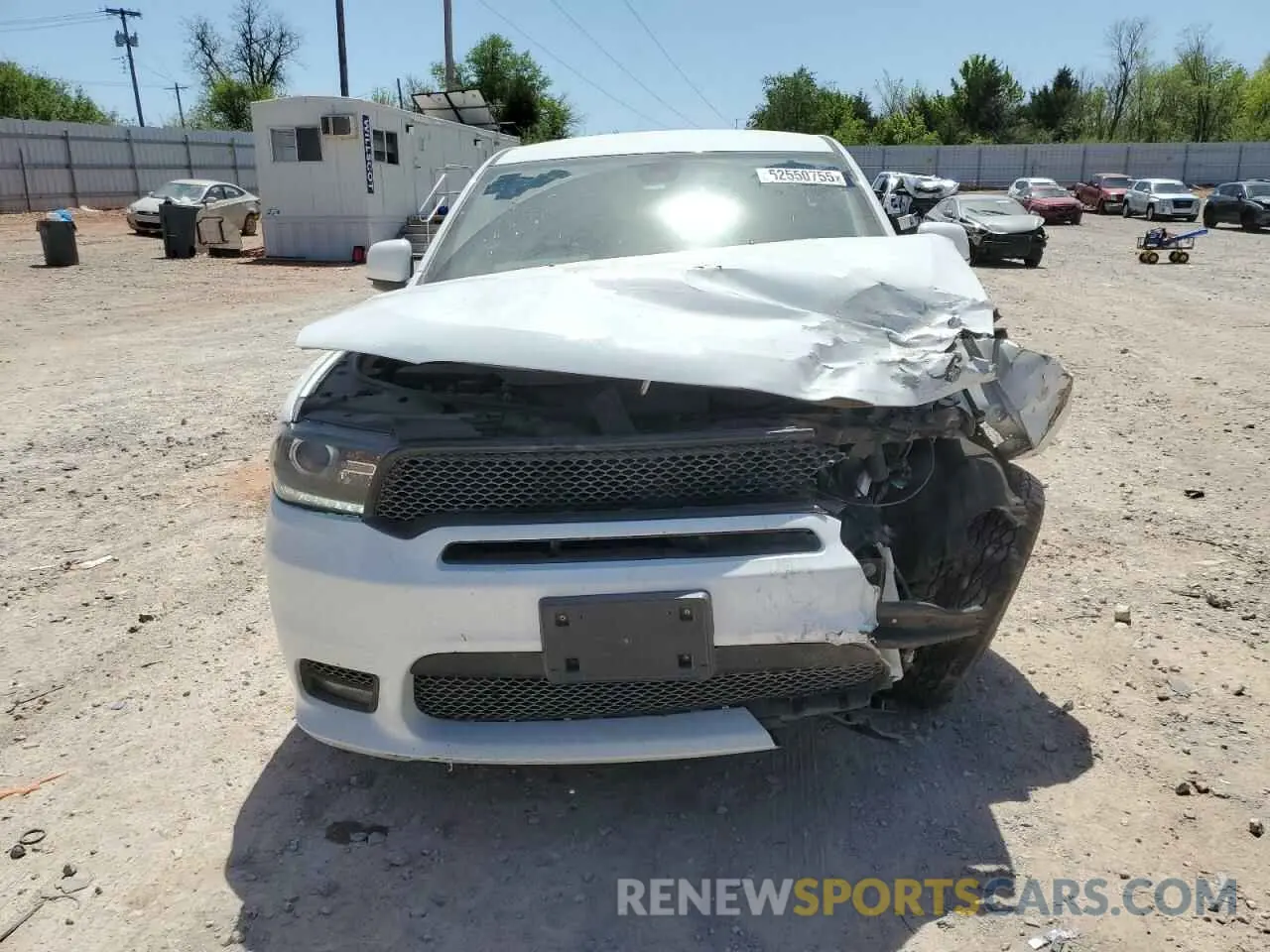 5 Photograph of a damaged car 1C4RDHDGXKC650425 DODGE DURANGO 2019