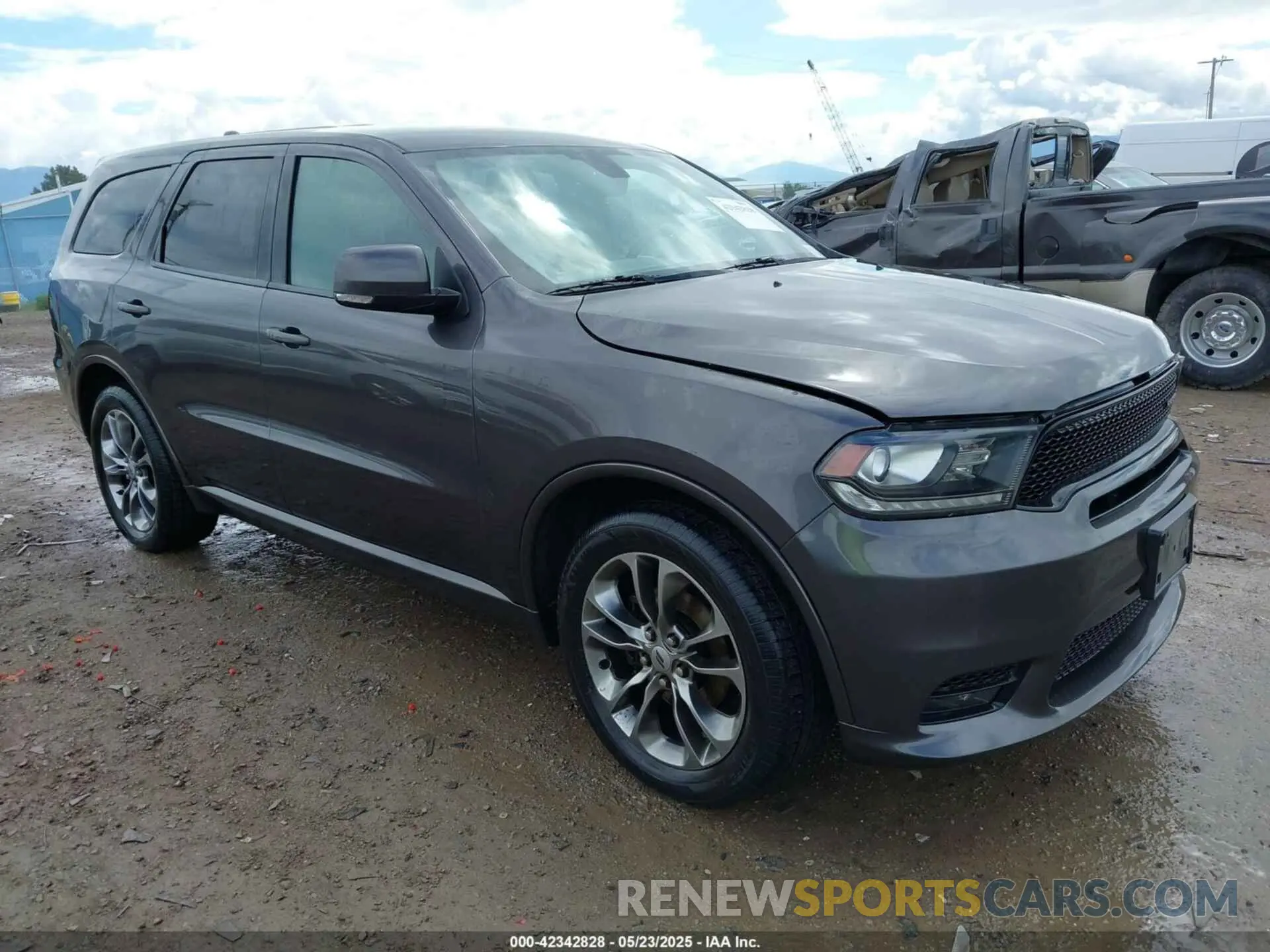 1 Photograph of a damaged car 1C4RDHDGXKC650845 DODGE DURANGO 2019