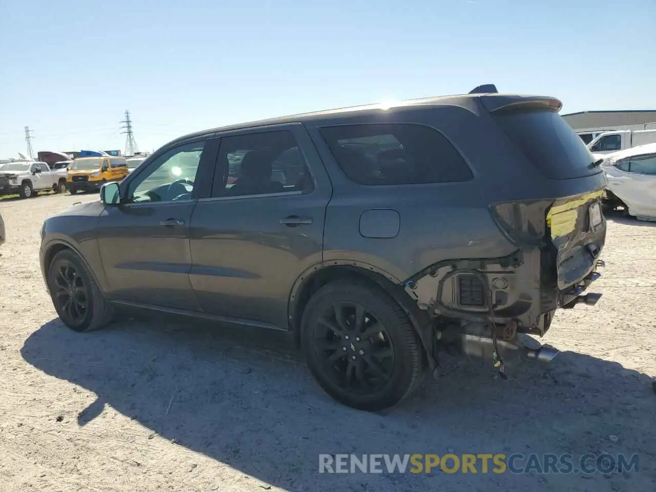 2 Photograph of a damaged car 1C4RDHDGXKC743722 DODGE DURANGO 2019