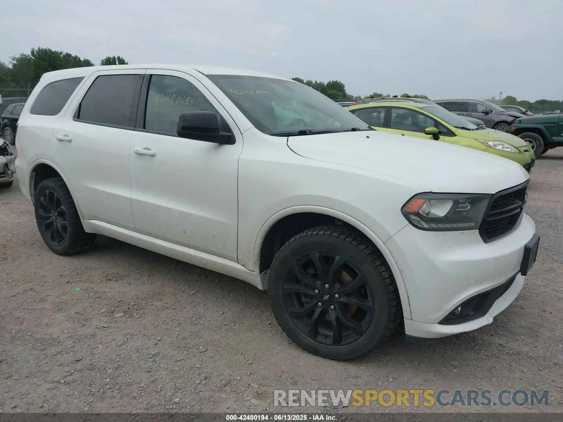 1 Photograph of a damaged car 1C4RDJAG0KC848670 DODGE DURANGO 2019