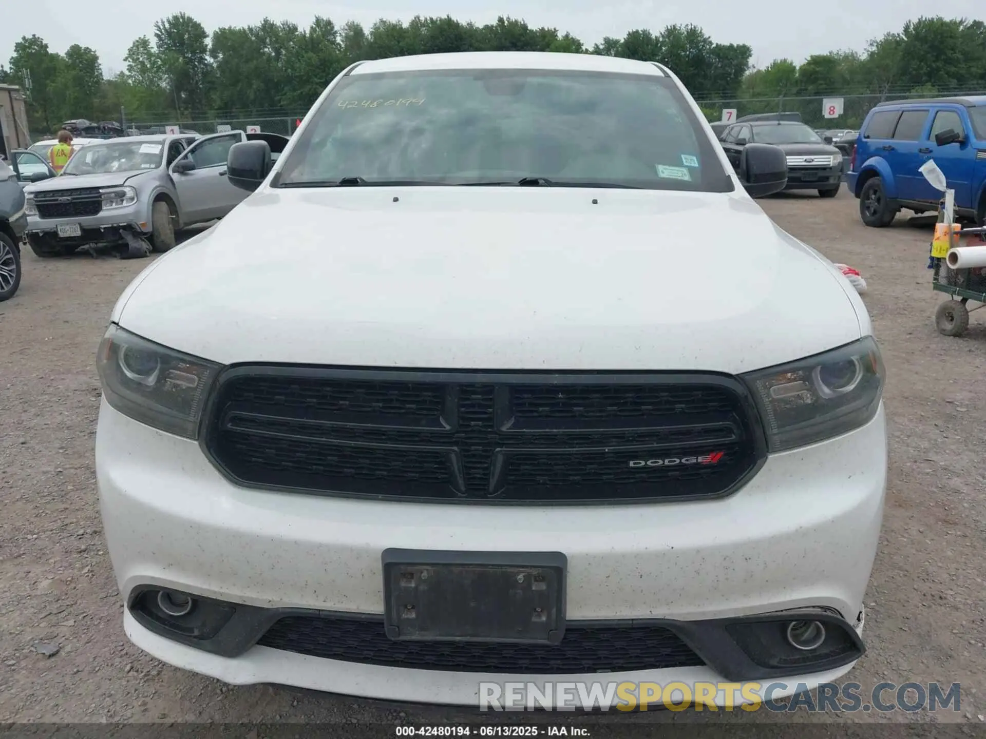 13 Photograph of a damaged car 1C4RDJAG0KC848670 DODGE DURANGO 2019