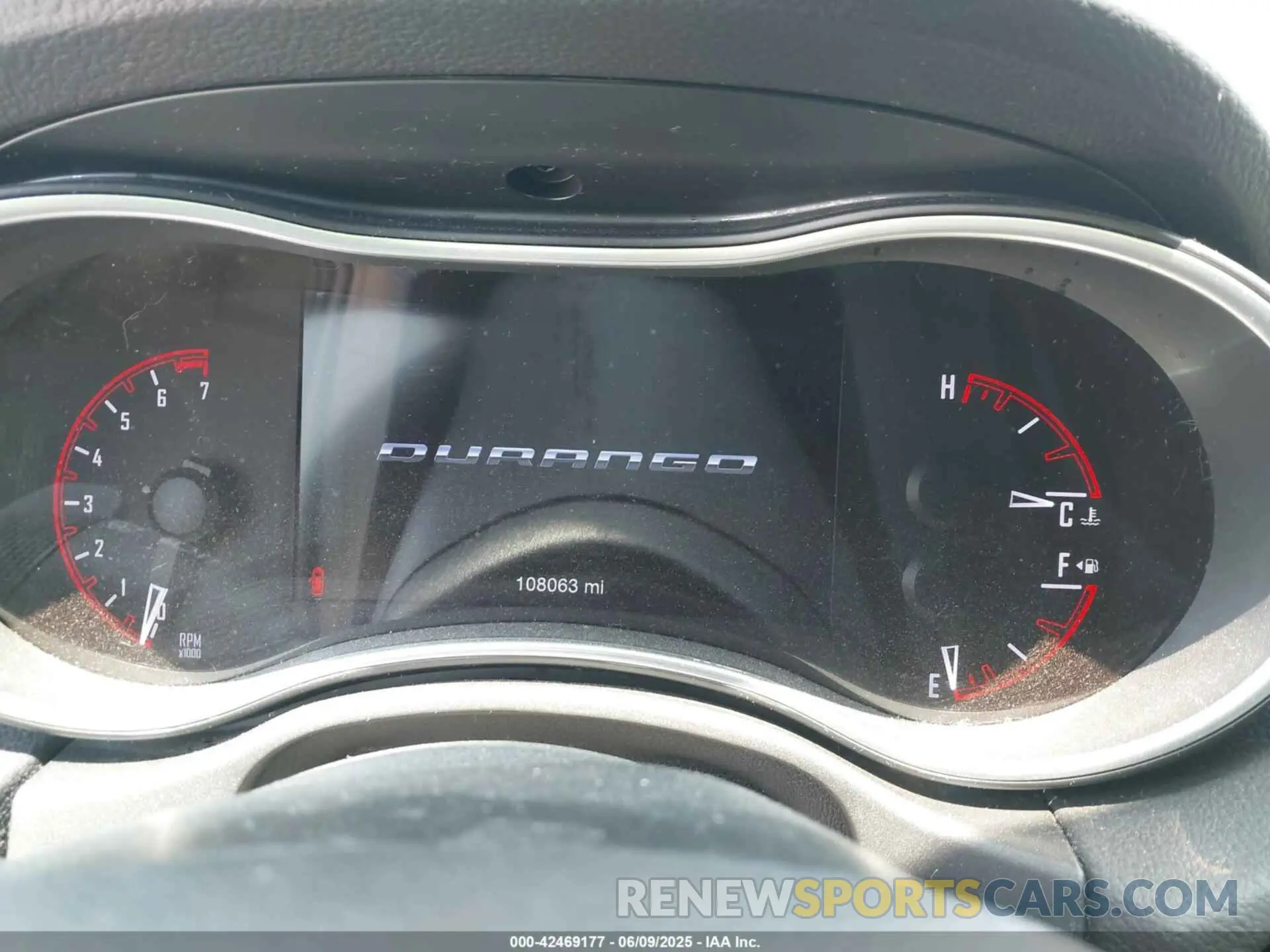 7 Photograph of a damaged car 1C4RDJAG1KC586559 DODGE DURANGO 2019