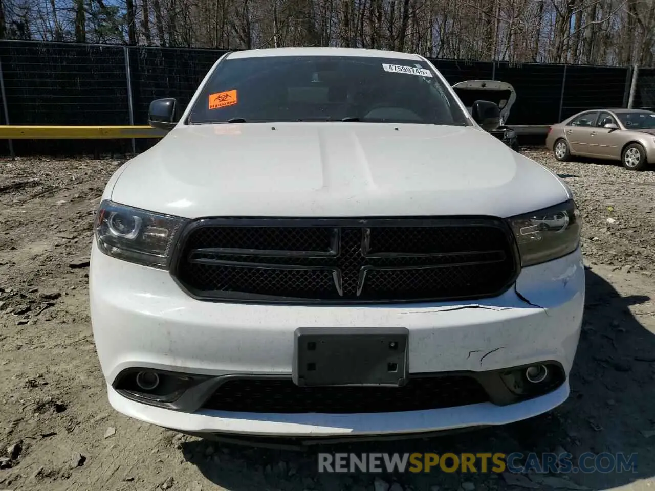 5 Photograph of a damaged car 1C4RDJAG1KC617132 DODGE DURANGO 2019